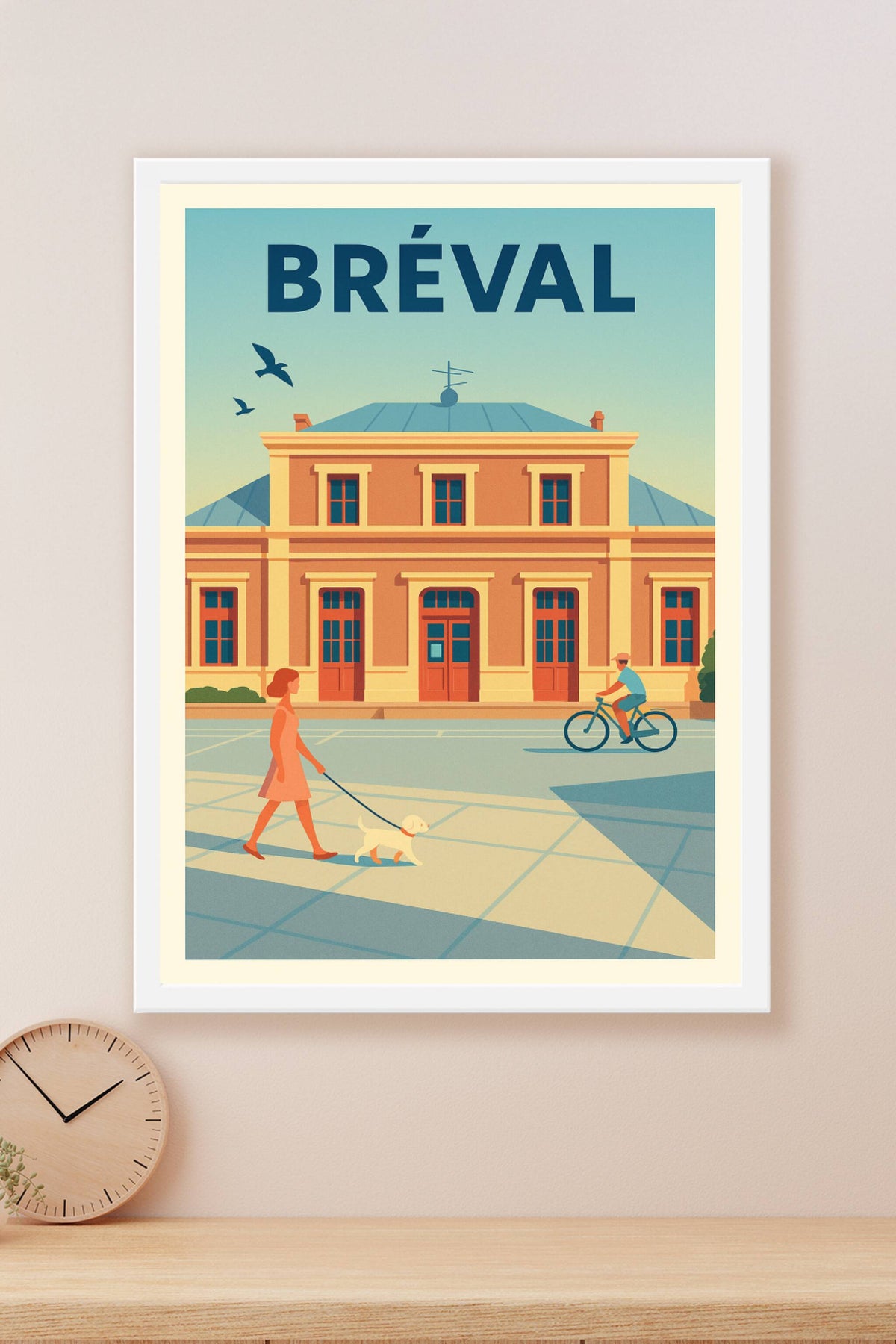 Affiche de Bréval - Charme paisible au cœur de la ville