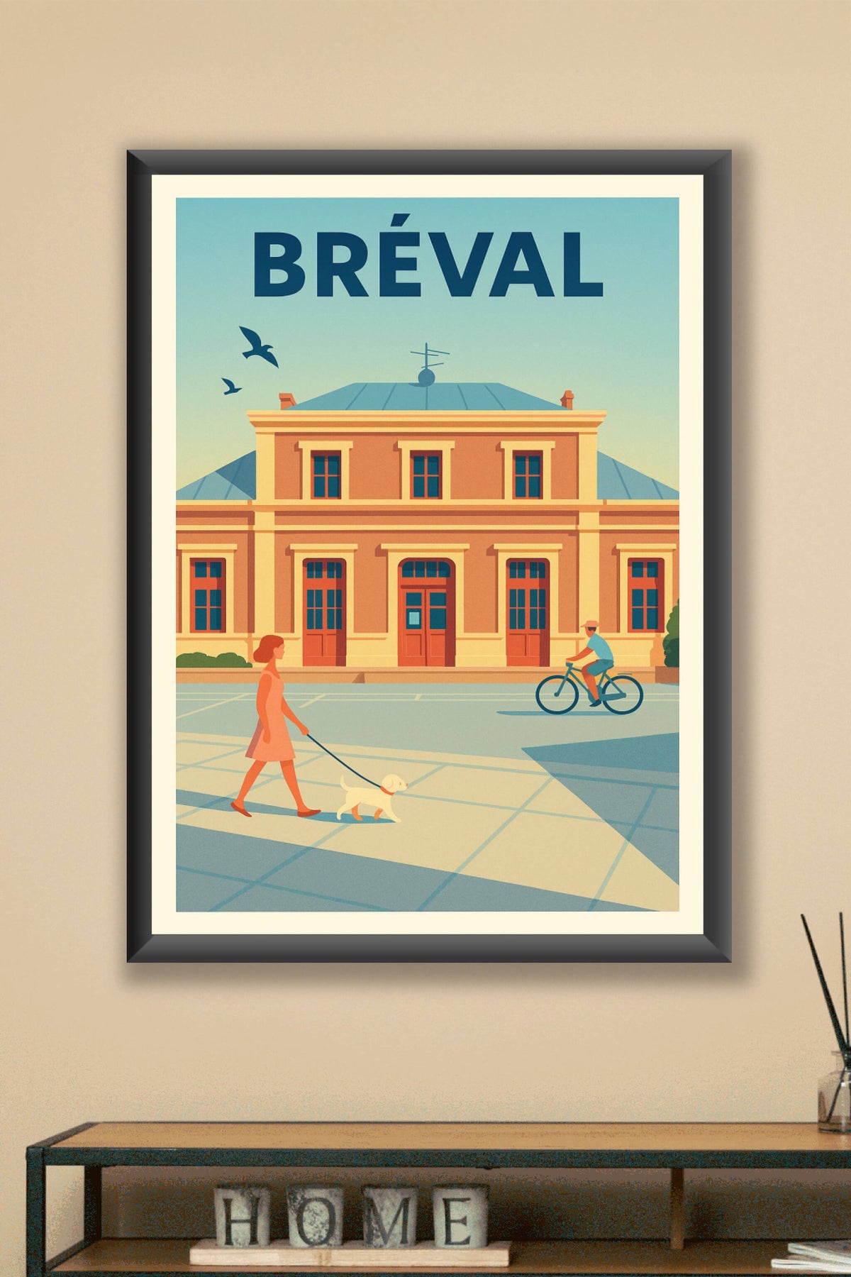 Affiche de Bréval - Charme paisible au cœur de la ville