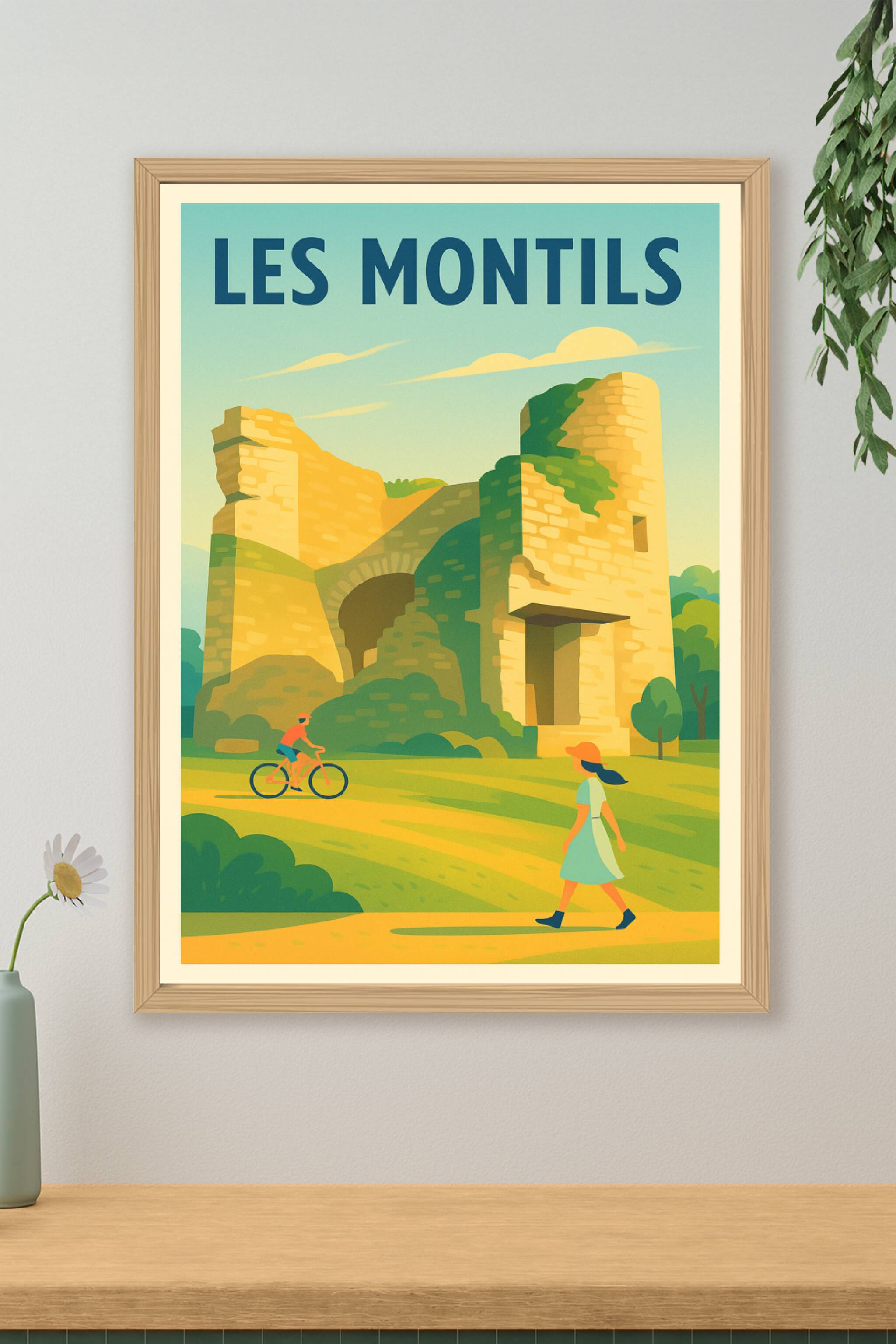 Affiche de Les Montils - Charme authentique entre ruines et nature