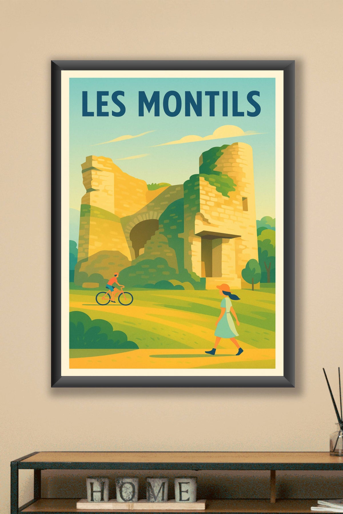 Affiche de Les Montils - Charme authentique entre ruines et nature