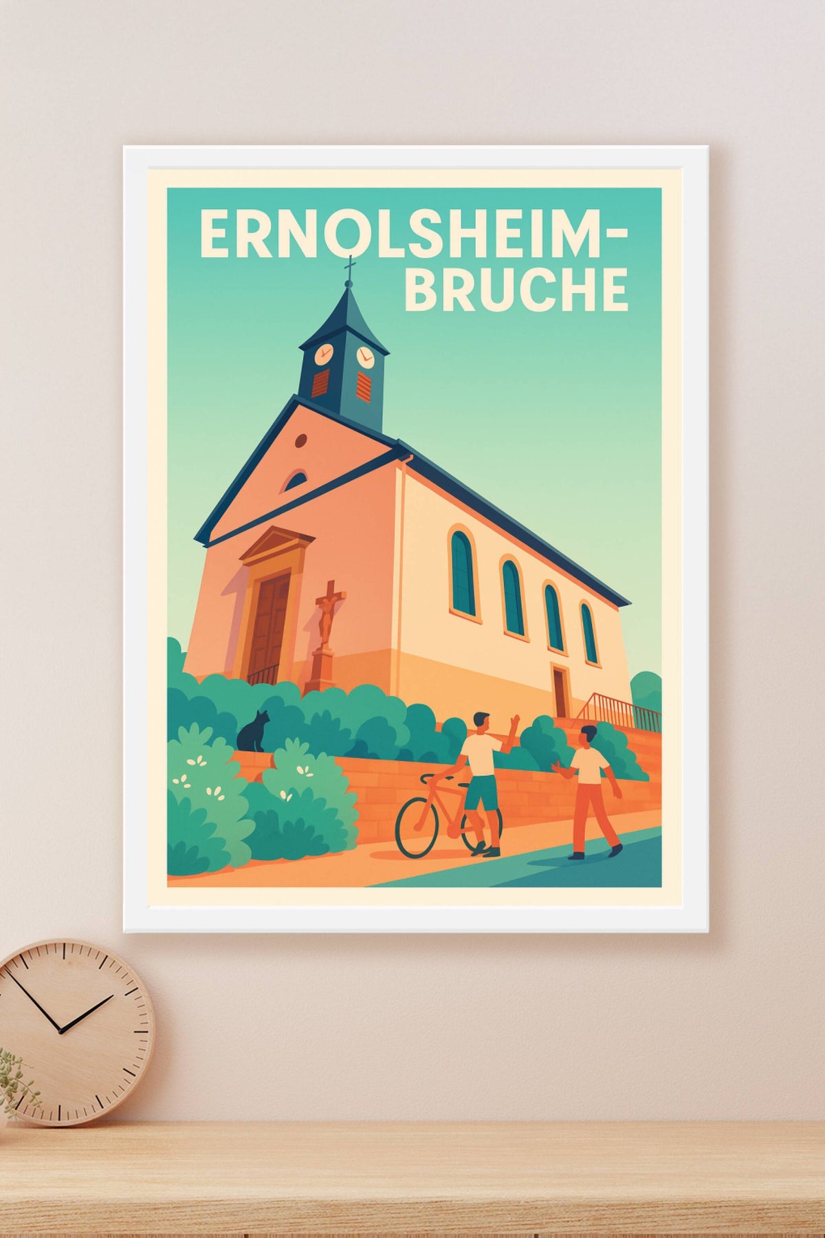 Affiche de Ernolsheim-Bruche - Charme et douceur alsacienne