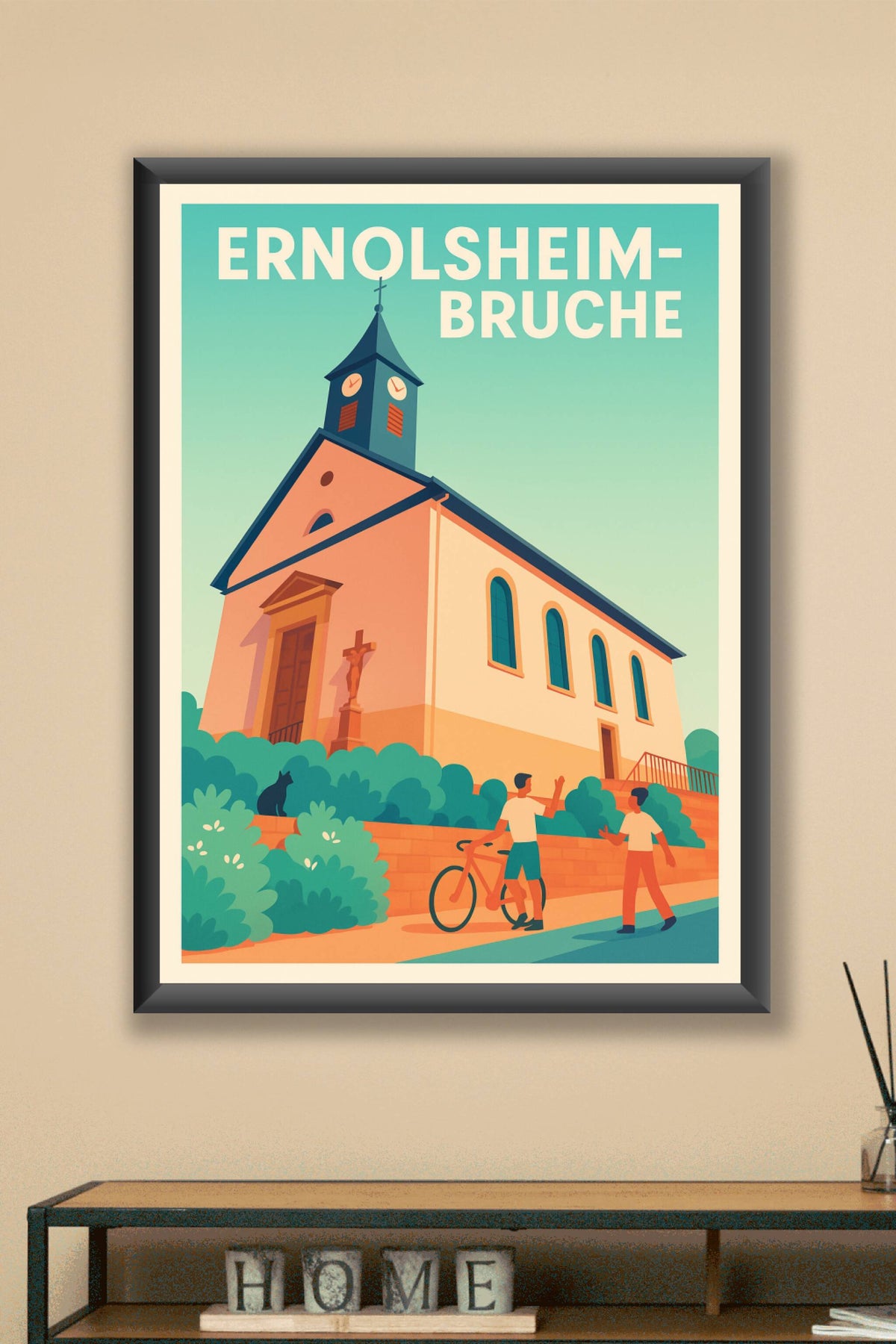 Affiche de Ernolsheim-Bruche - Charme et douceur alsacienne