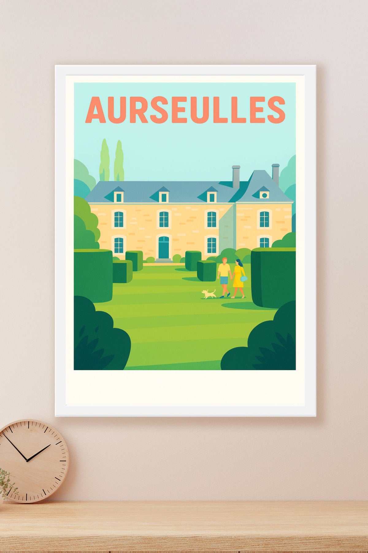 Affiche de Aurseulles - Promenade paisible au cœur du charme normand