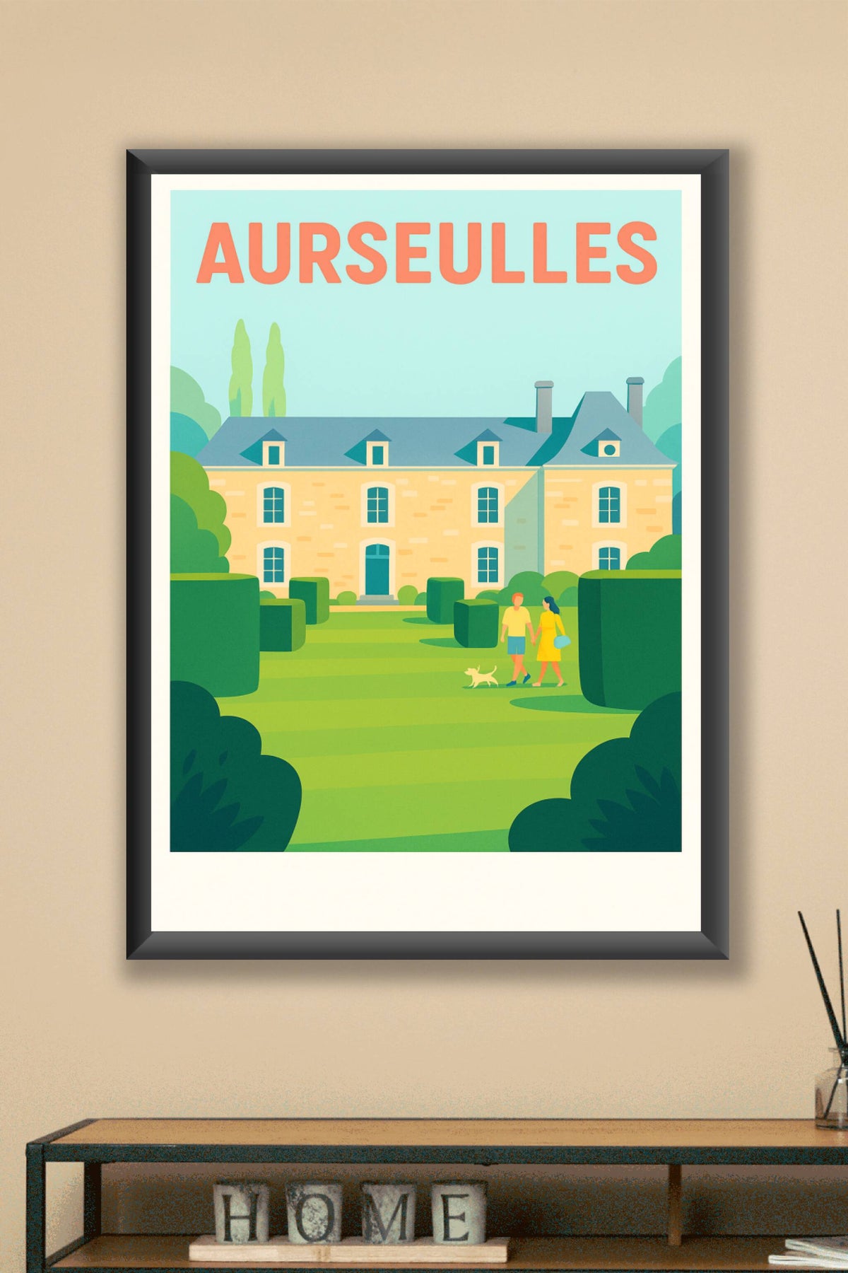 Affiche de Aurseulles - Promenade paisible au cœur du charme normand