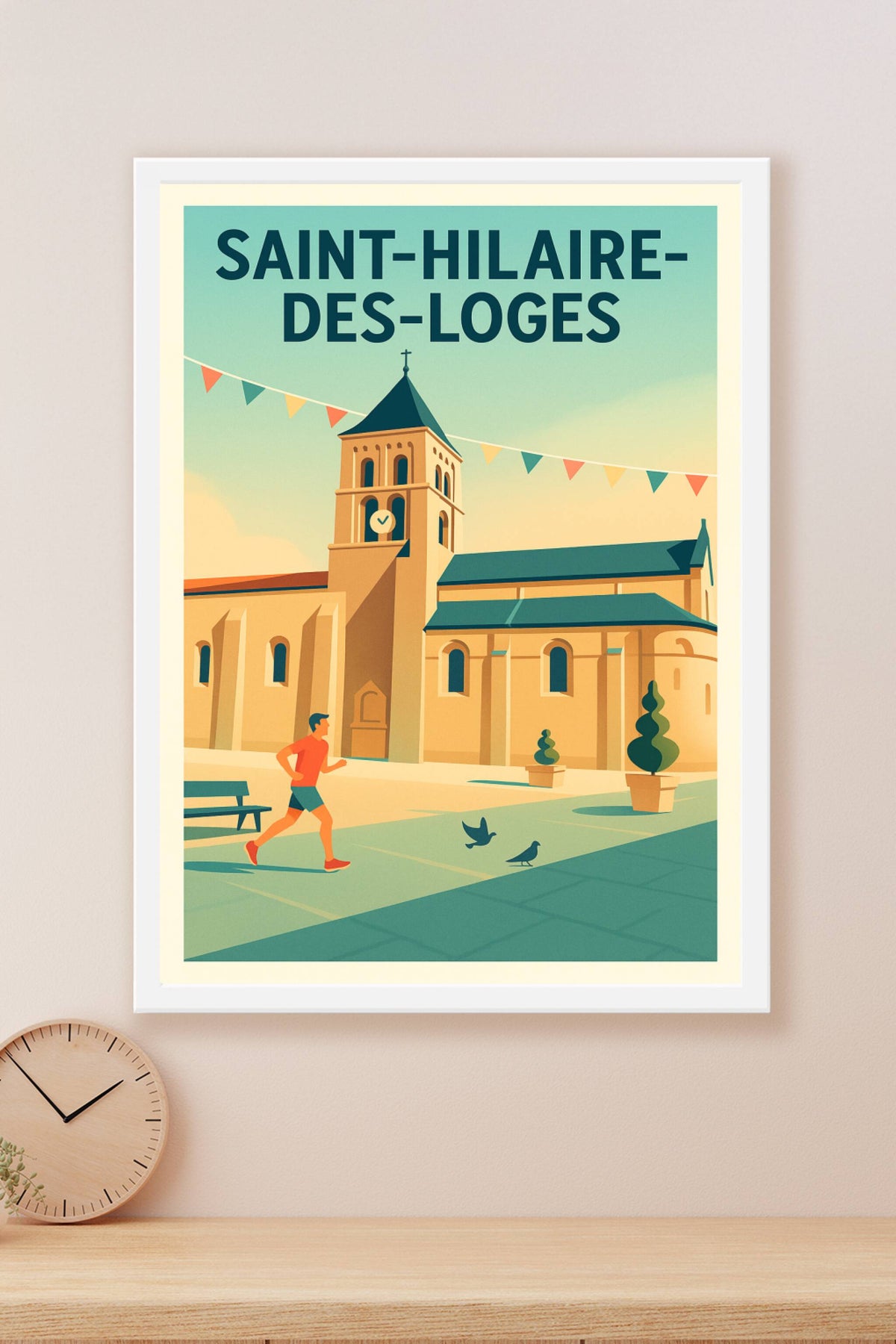 Affiche de Saint-Hilaire-des-Loges - Charme et tranquillité à chaque pas