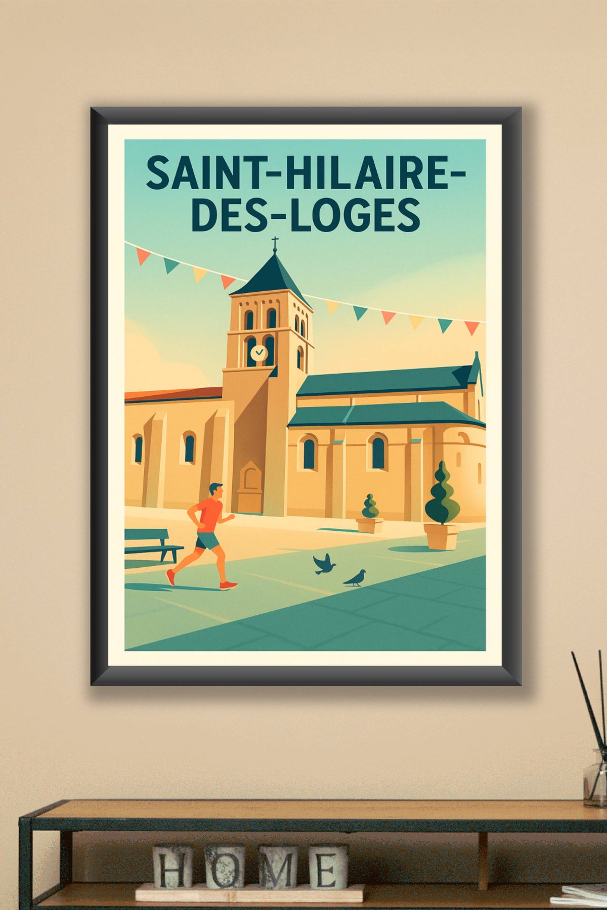Affiche de Saint-Hilaire-des-Loges - Charme et tranquillité à chaque pas