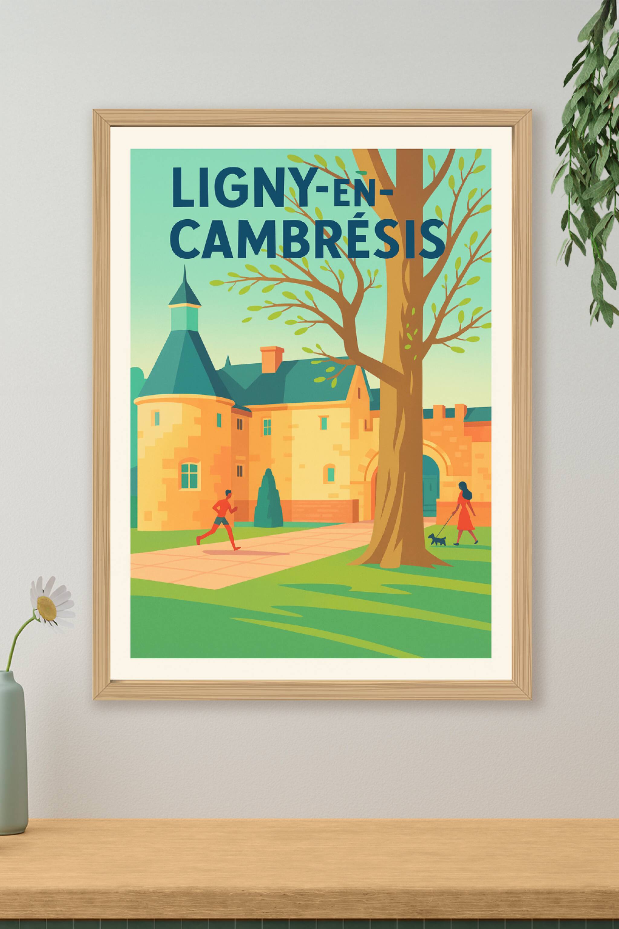 Affiche de Ligny-en-Cambrésis - Charme et Sérénité au cœur du Cambrésis