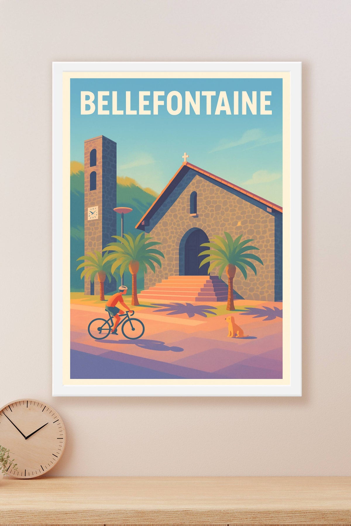 Affiche de Bellefontaine - Charme paisible et architecture typique