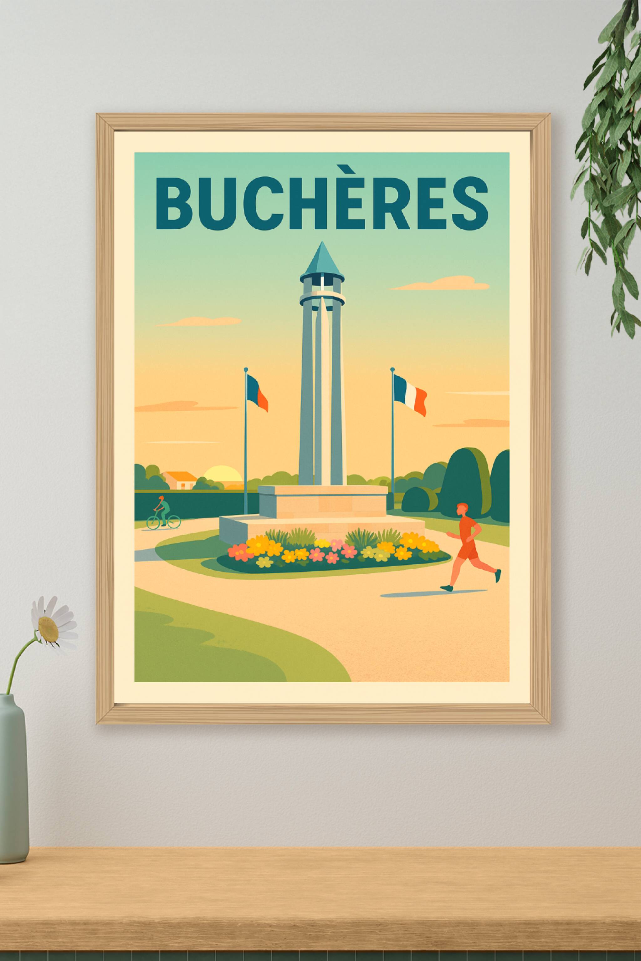 Affiche de Buchères - Une promenade au cœur de la mémoire