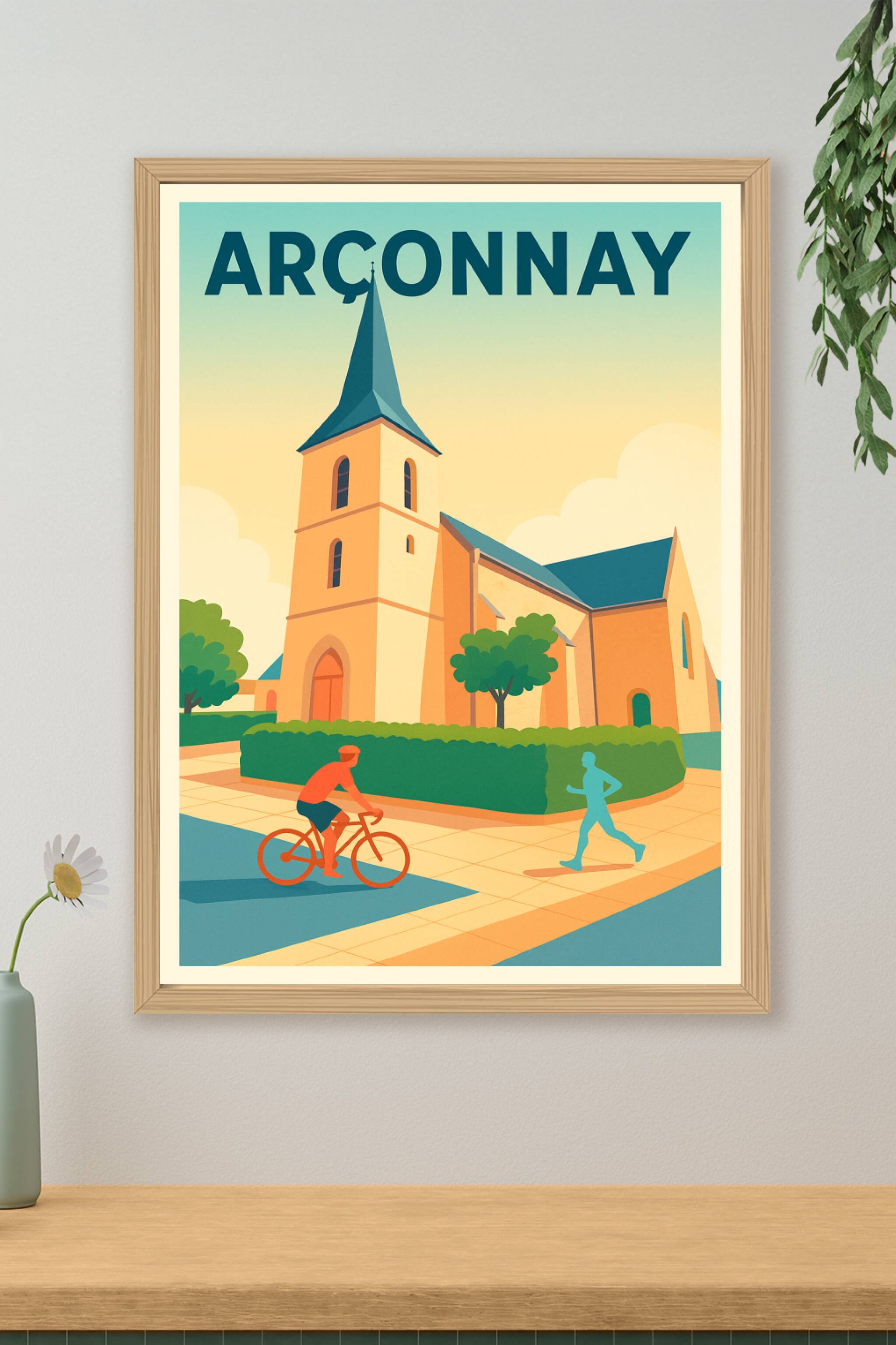 Affiche de Arçonnay - Charme paisible au cœur du village