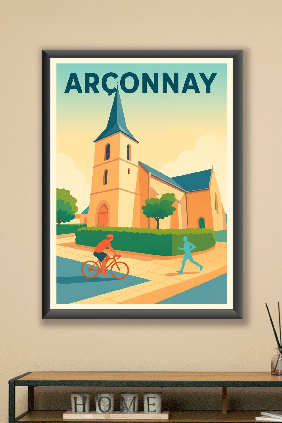 Affiche de Arçonnay - Charme paisible au cœur du village