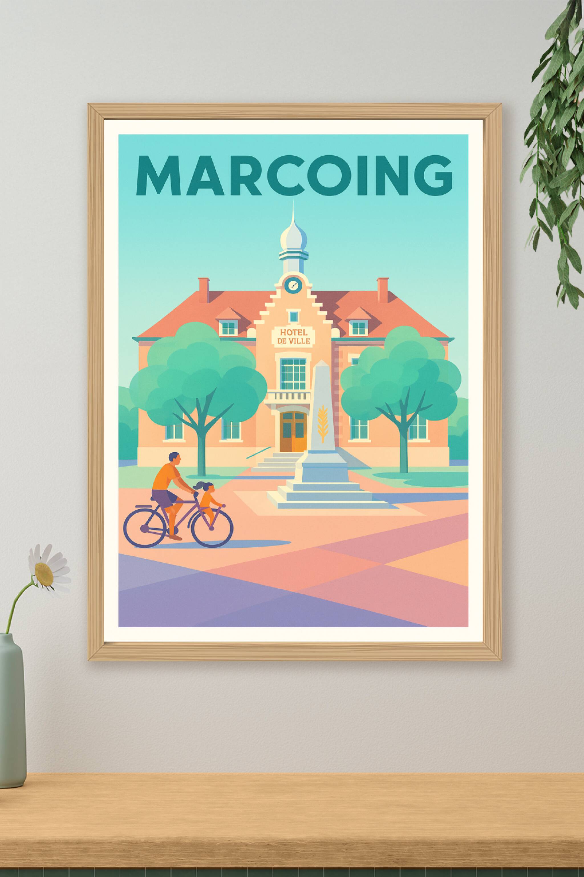 Affiche de Marcoing - Charme et sérénité au cœur de la ville