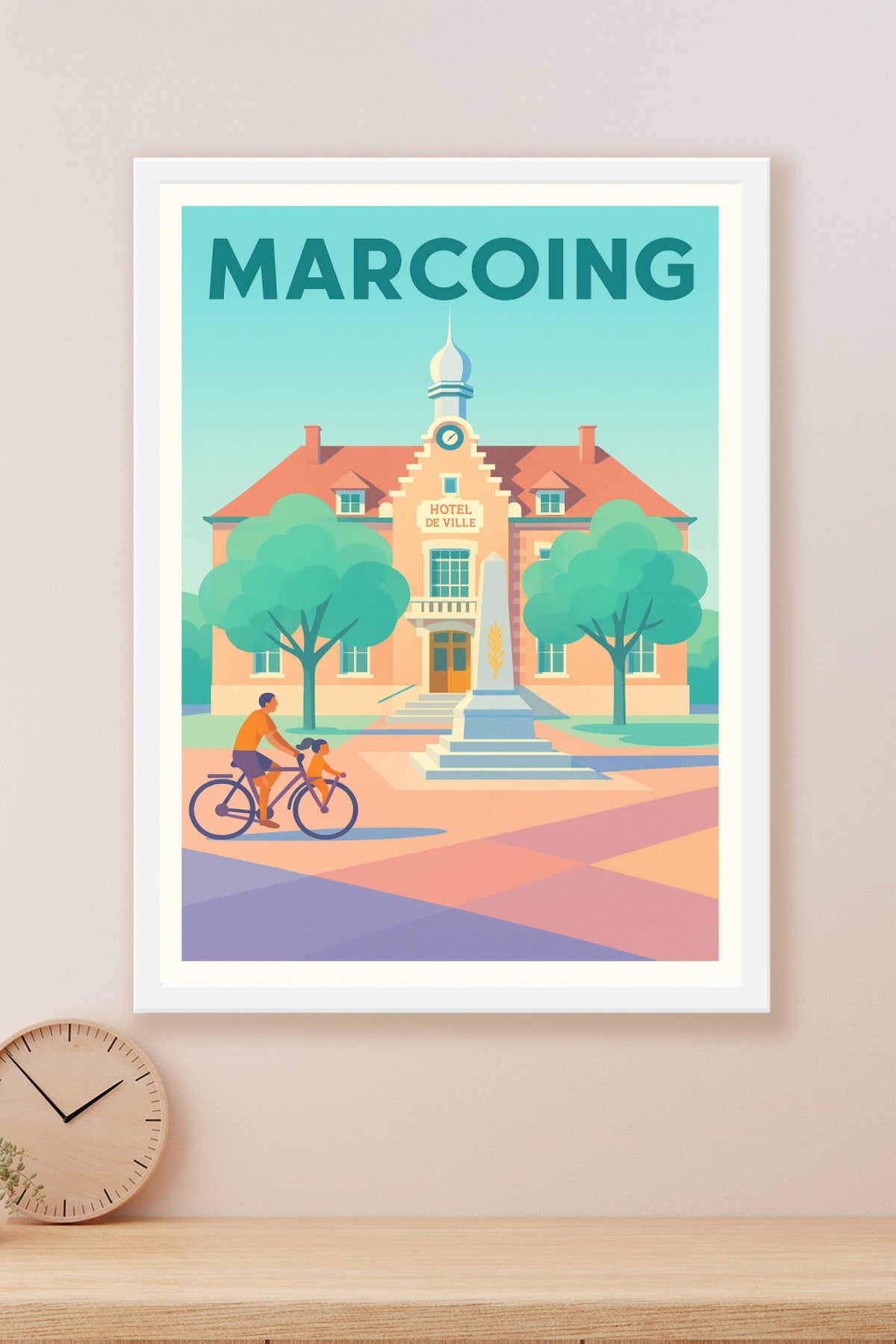 Affiche de Marcoing - Charme et sérénité au cœur de la ville