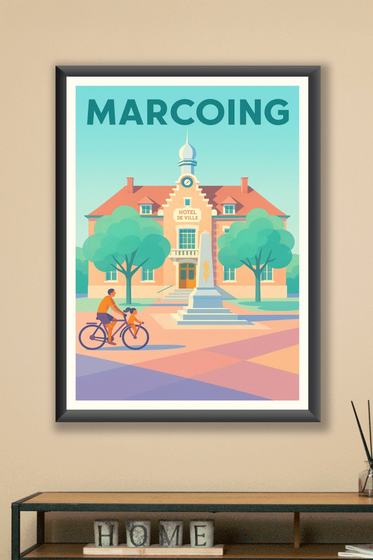 Affiche de Marcoing - Charme et sérénité au cœur de la ville