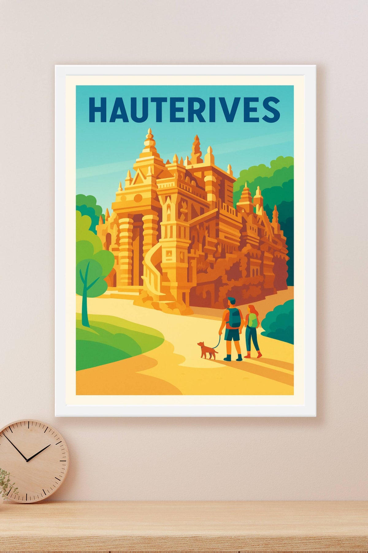 Affiche de Hauterives - L’envoûtante architecture du Palais Idéal