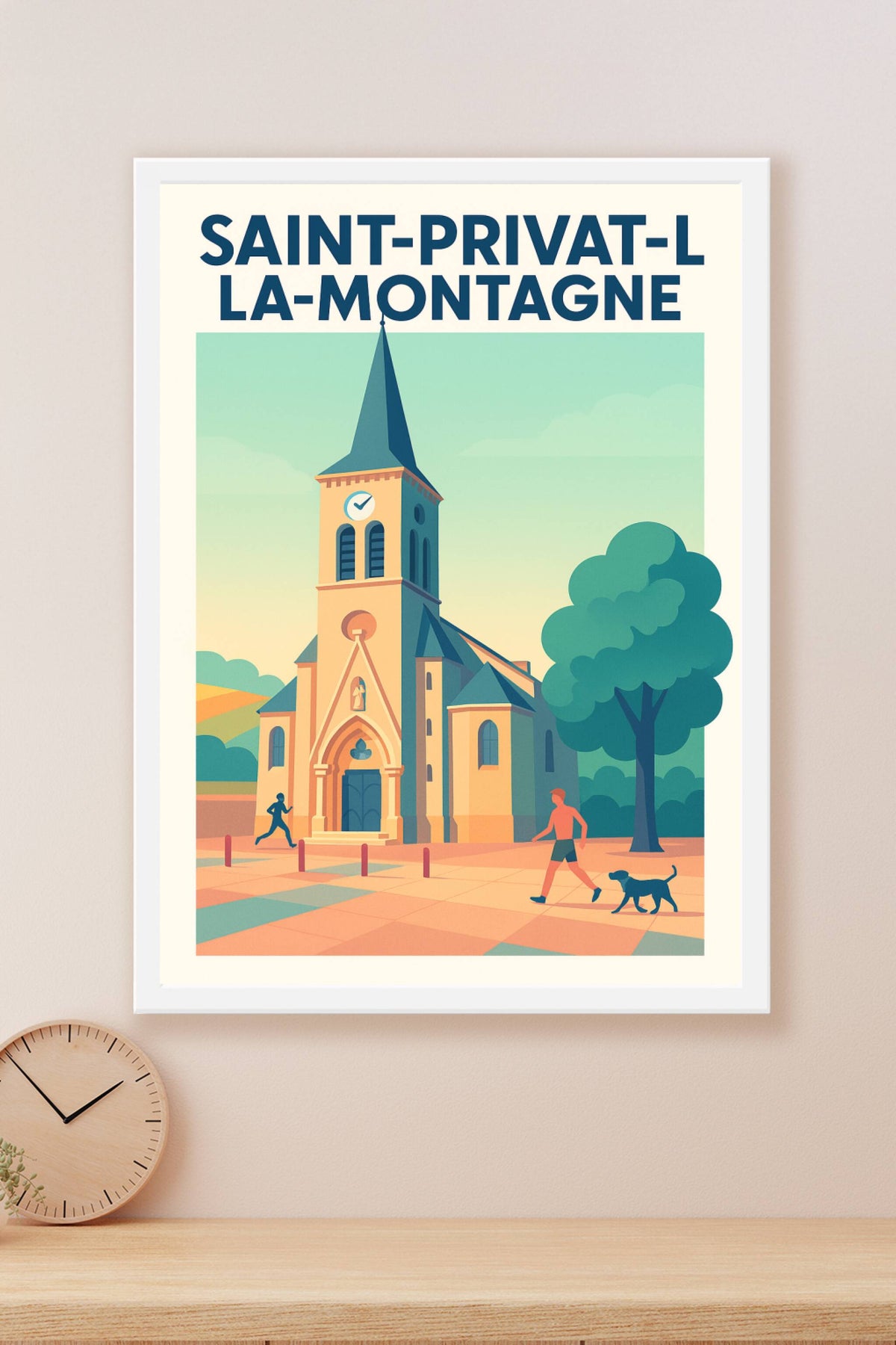 Affiche de Saint-Privat-la-Montagne - Charme et Sérénité au Cœur du Village