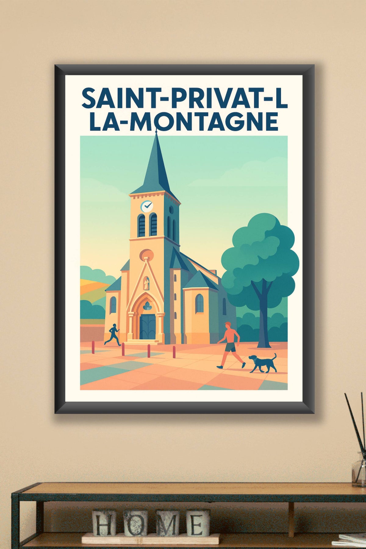 Affiche de Saint-Privat-la-Montagne - Charme et Sérénité au Cœur du Village
