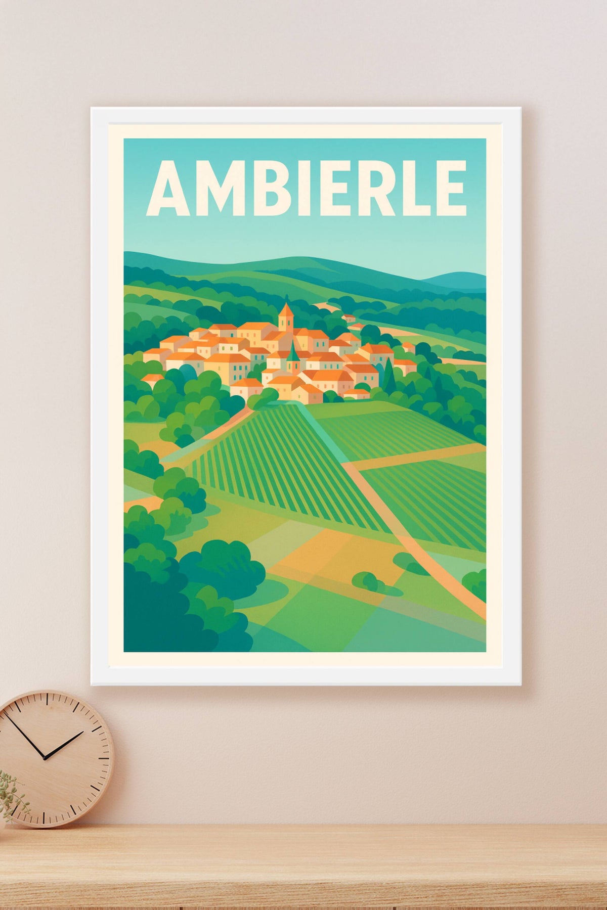 Affiche de Ambierle - Charme bucolique au cœur de la nature