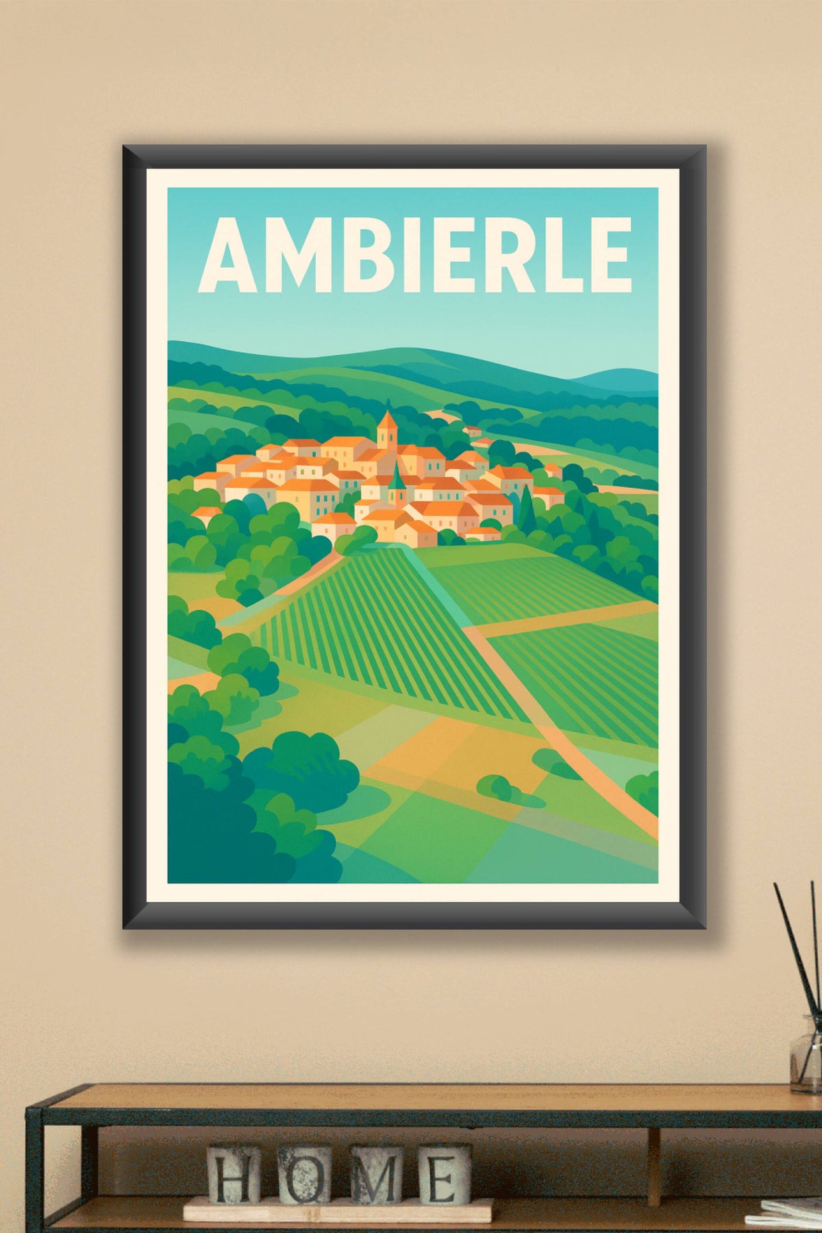 Affiche de Ambierle - Charme bucolique au cœur de la nature