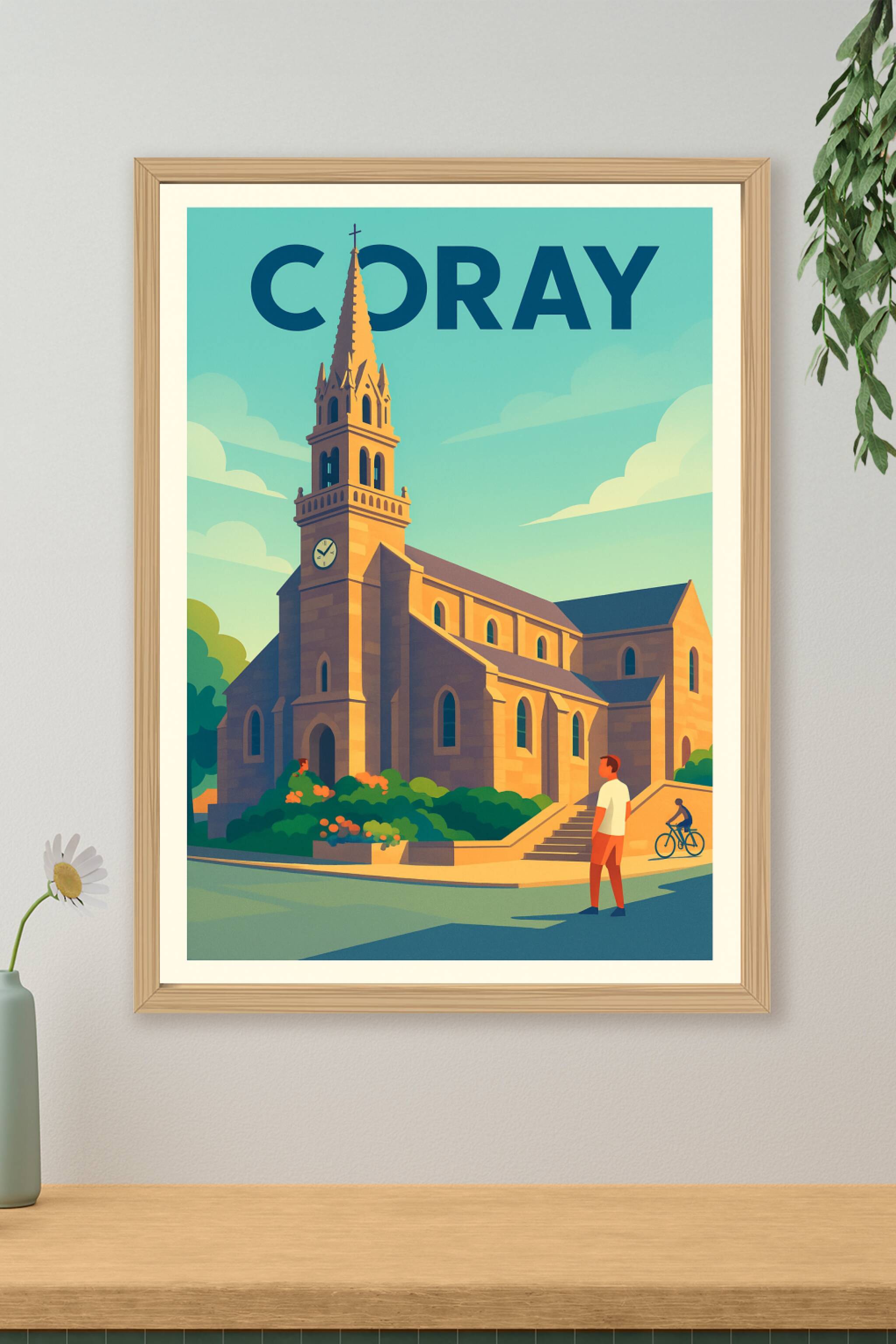 Affiche de Coray - Charme et sérénité au cœur de la Bretagne