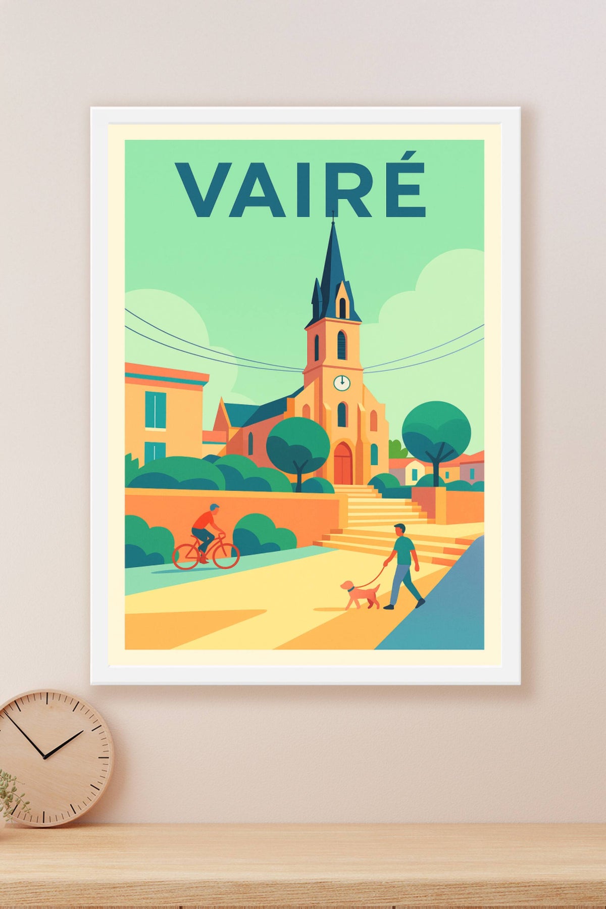 Affiche de Vairé - Charme et Sérénité au Cœur du Village
