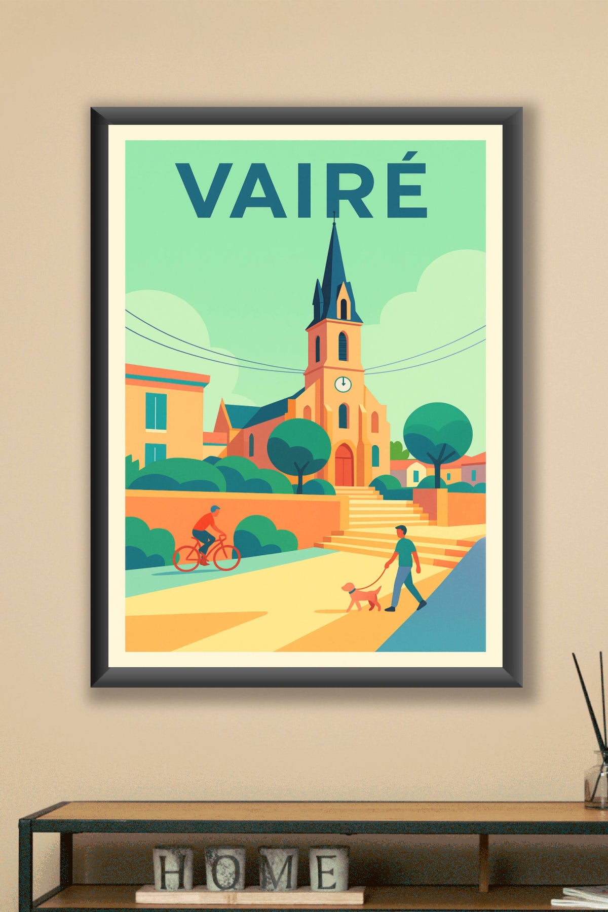 Affiche de Vairé - Charme et Sérénité au Cœur du Village