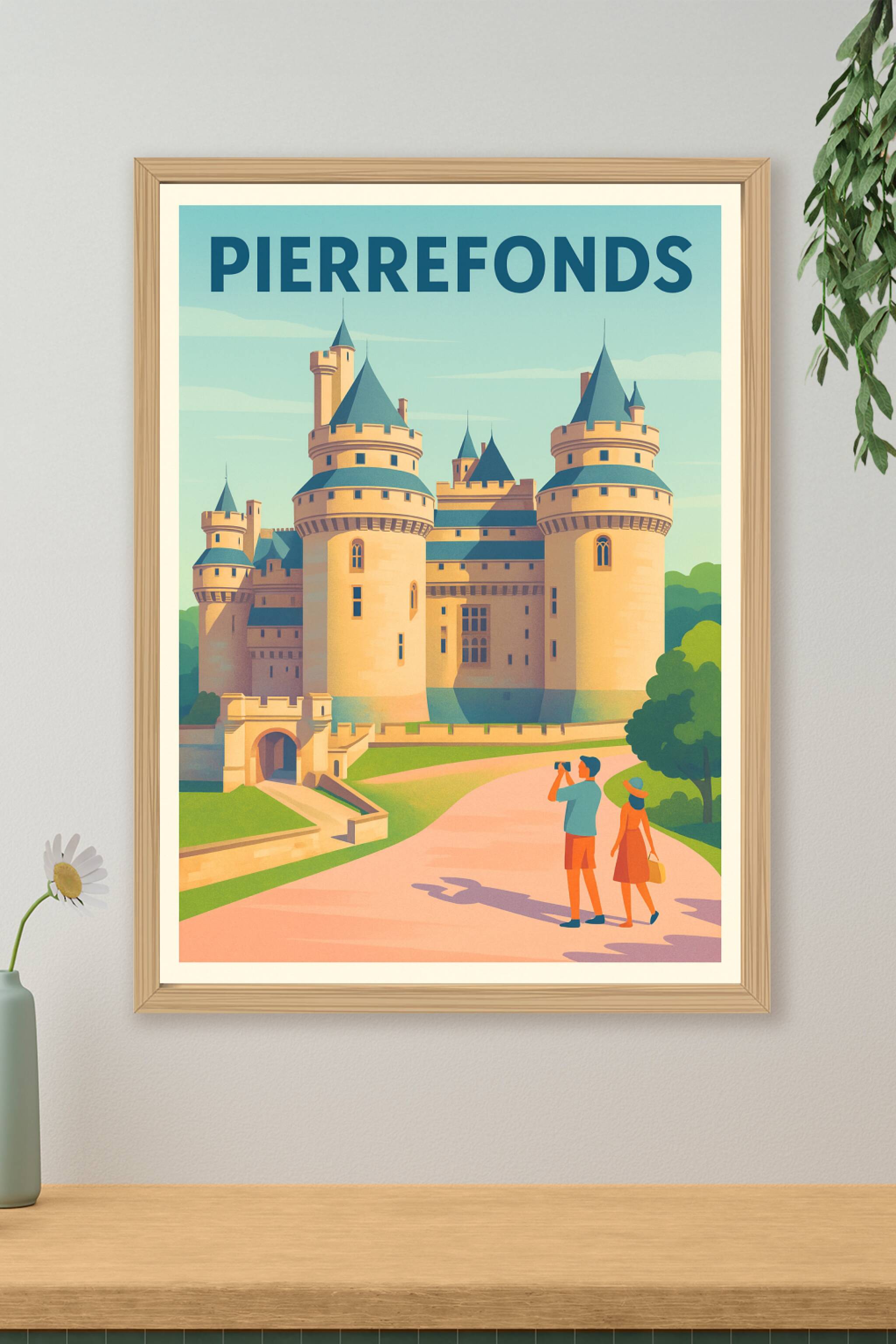 Affiche de Pierrefonds - Émerveillement au Château Médiéval