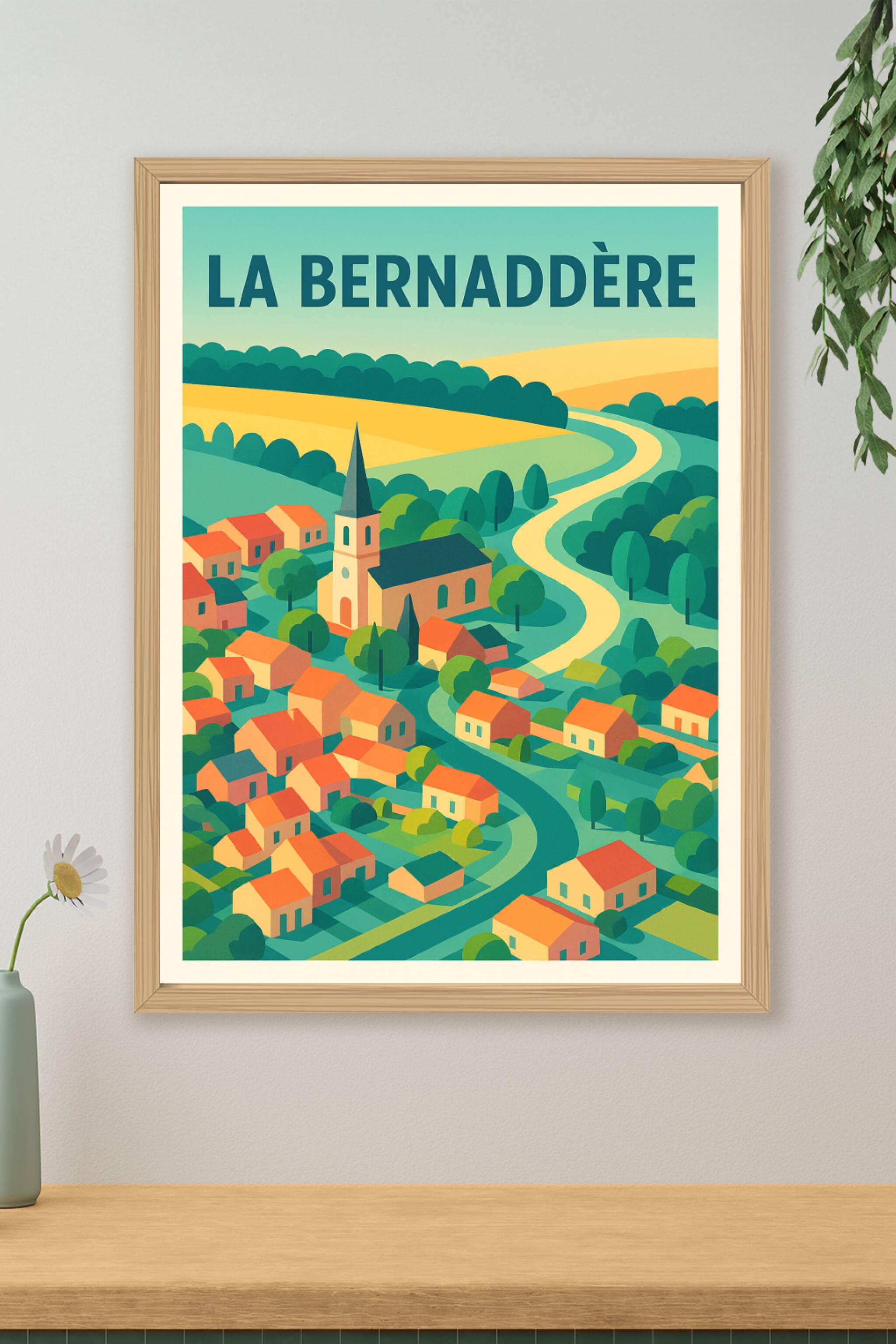 Affiche de La Bernardière - Charme et douceur de la campagne vendéenne