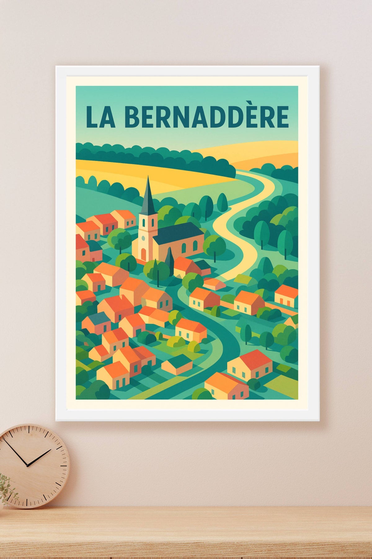 Affiche de La Bernardière - Charme et douceur de la campagne vendéenne