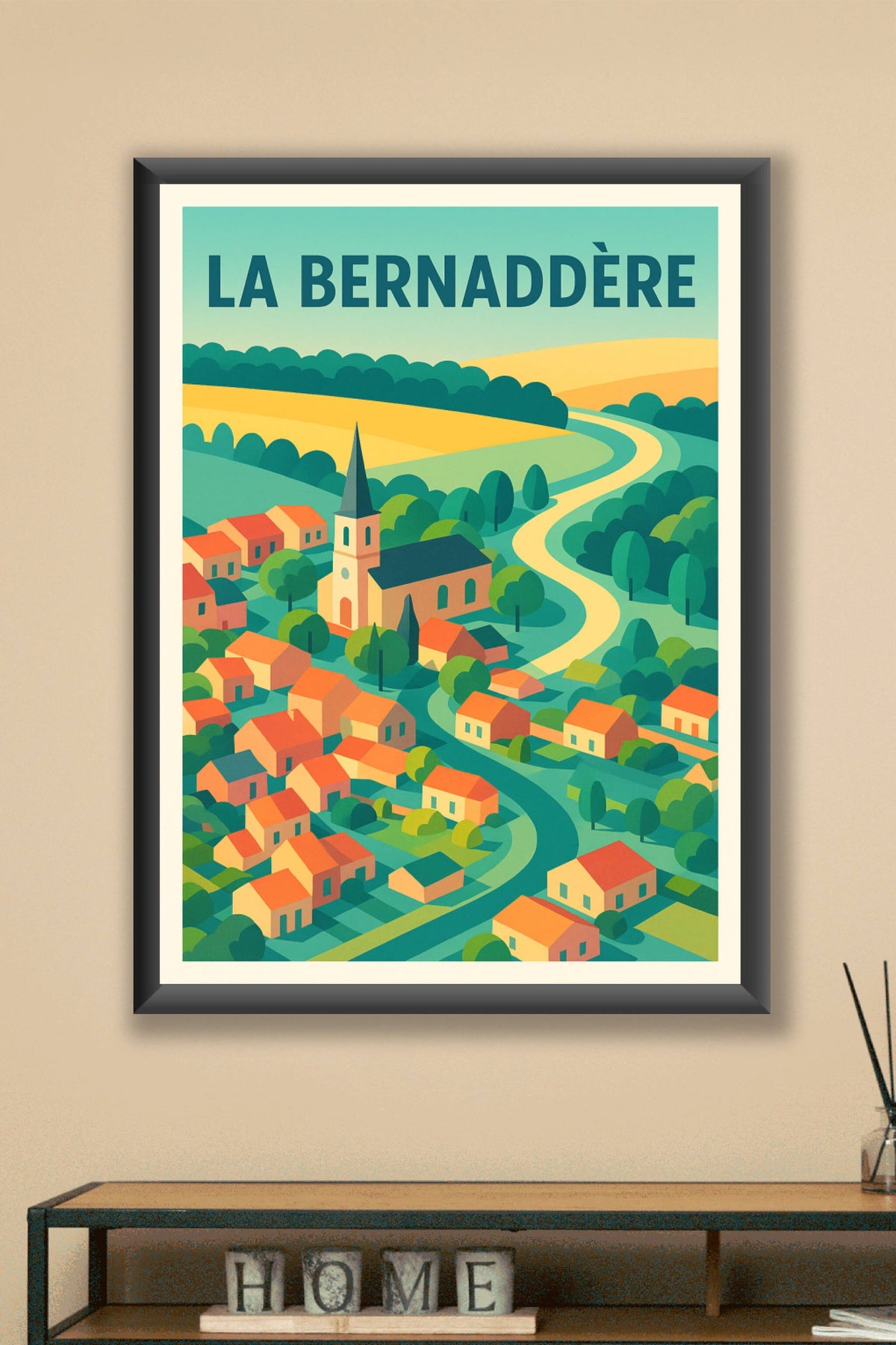 Affiche de La Bernardière - Charme et douceur de la campagne vendéenne