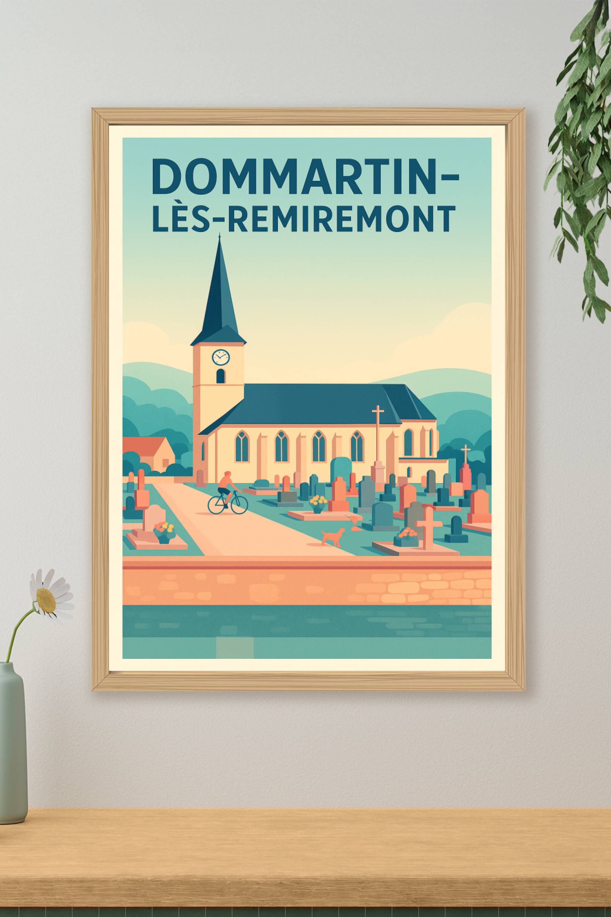 Affiche de Dommartin-lès-Remiremont - Charme paisible au cœur des Vosges