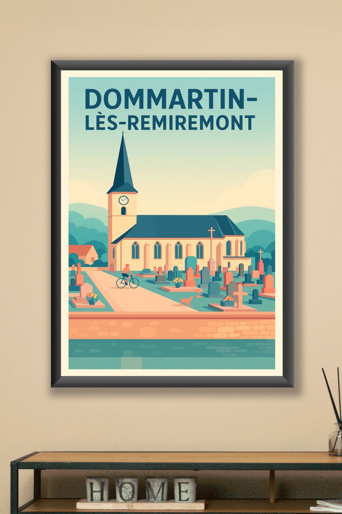 Affiche de Dommartin-lès-Remiremont - Charme paisible au cœur des Vosges