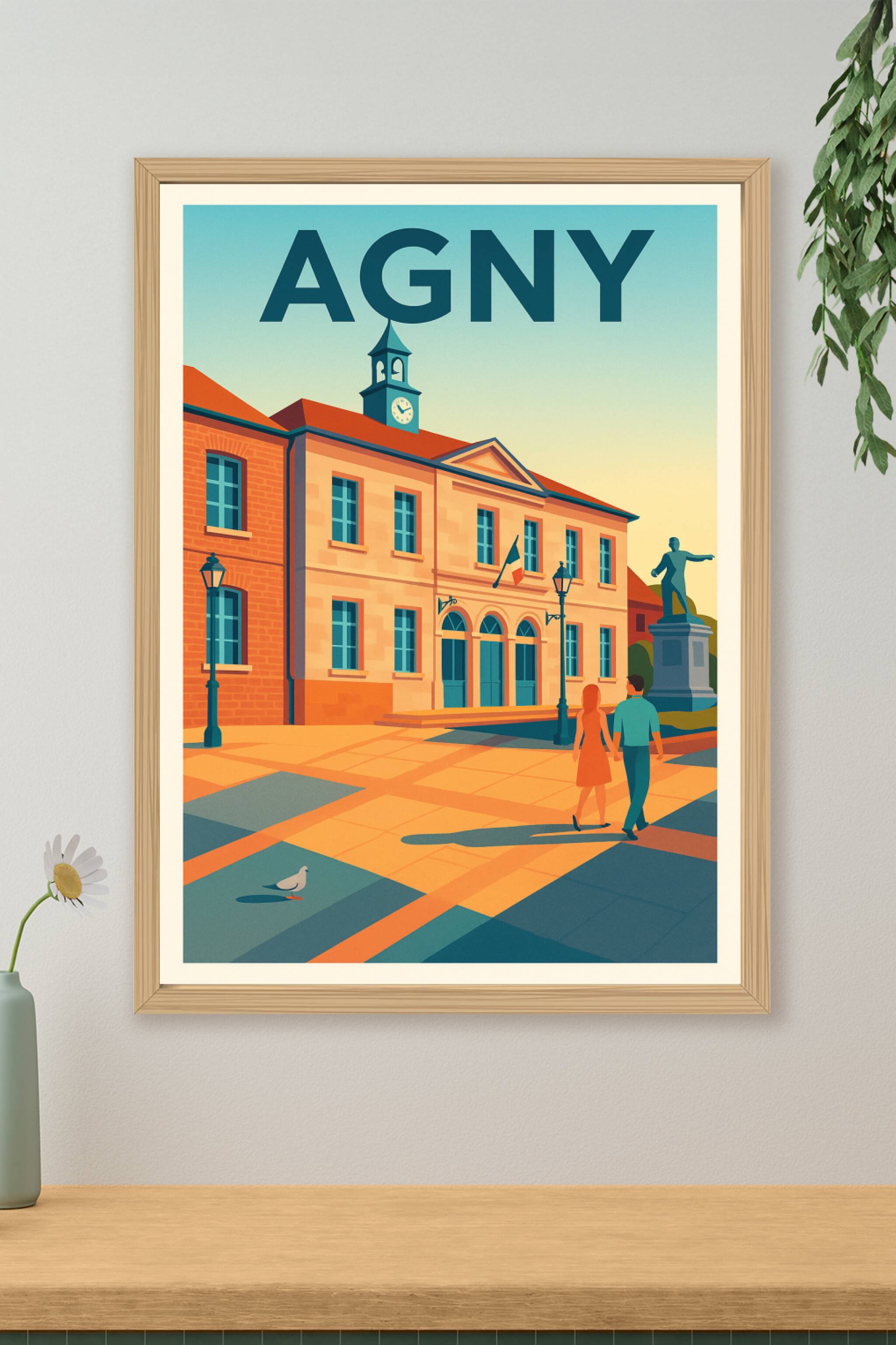 Affiche de Agny - Charme et Sérénité au cœur de la Vie Locale