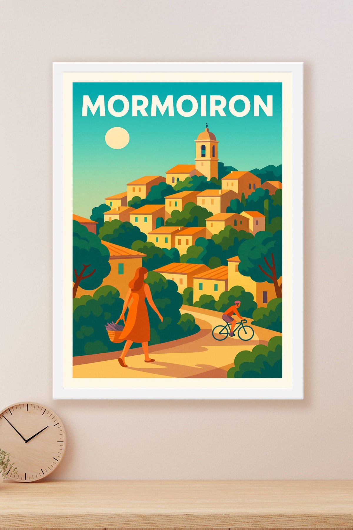 Affiche de Mormoiron - Charme provençal et douceur de vivre