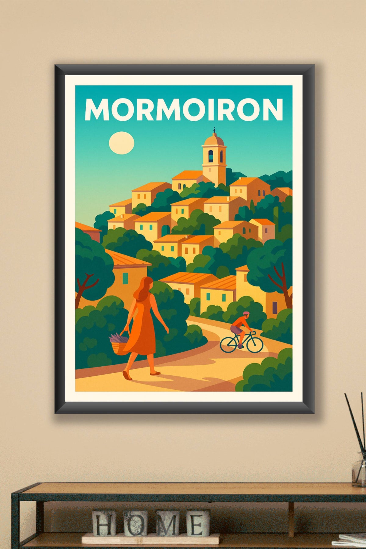 Affiche de Mormoiron - Charme provençal et douceur de vivre