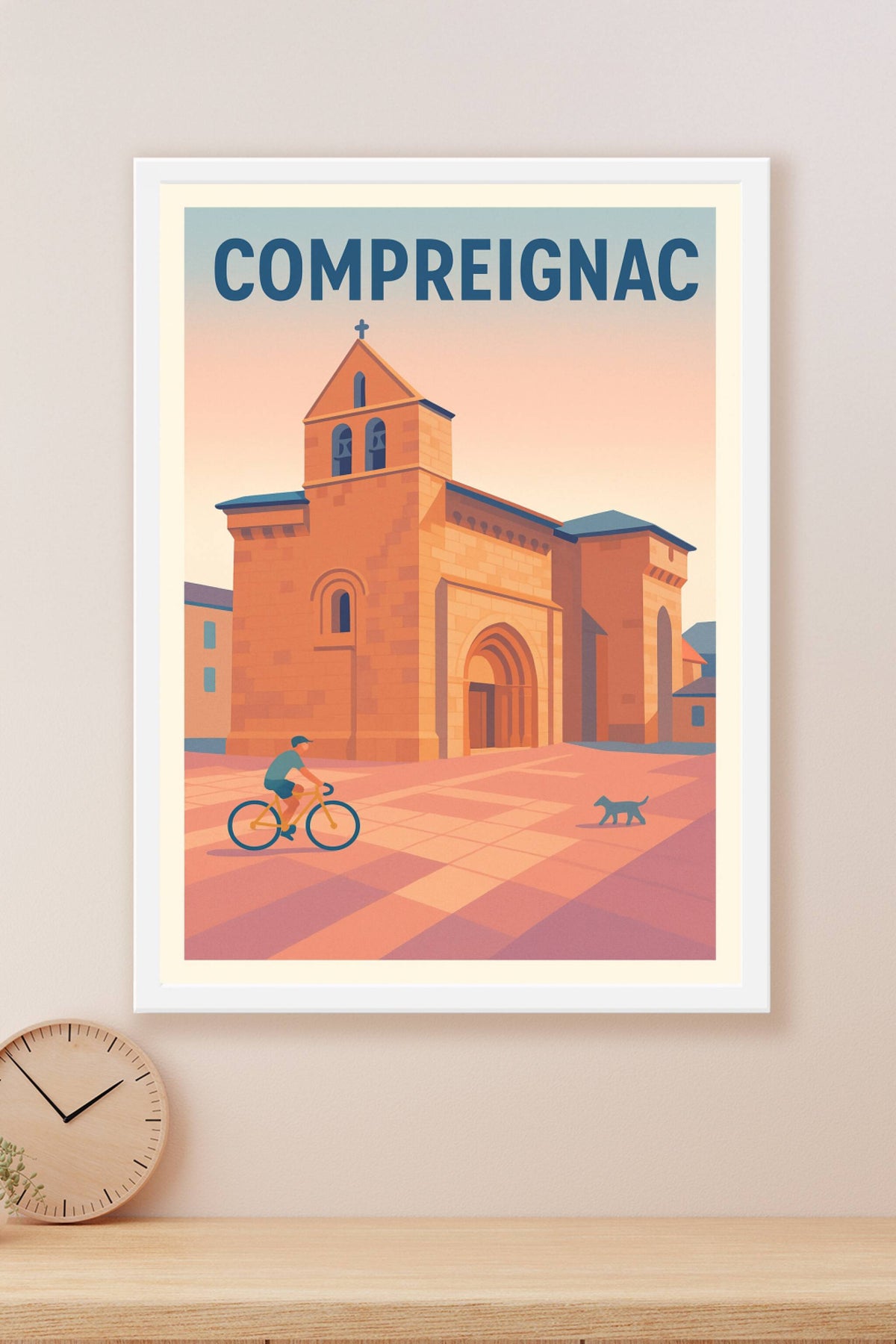 Affiche de Compreignac - Sérénité et patrimoine au cœur de la ville