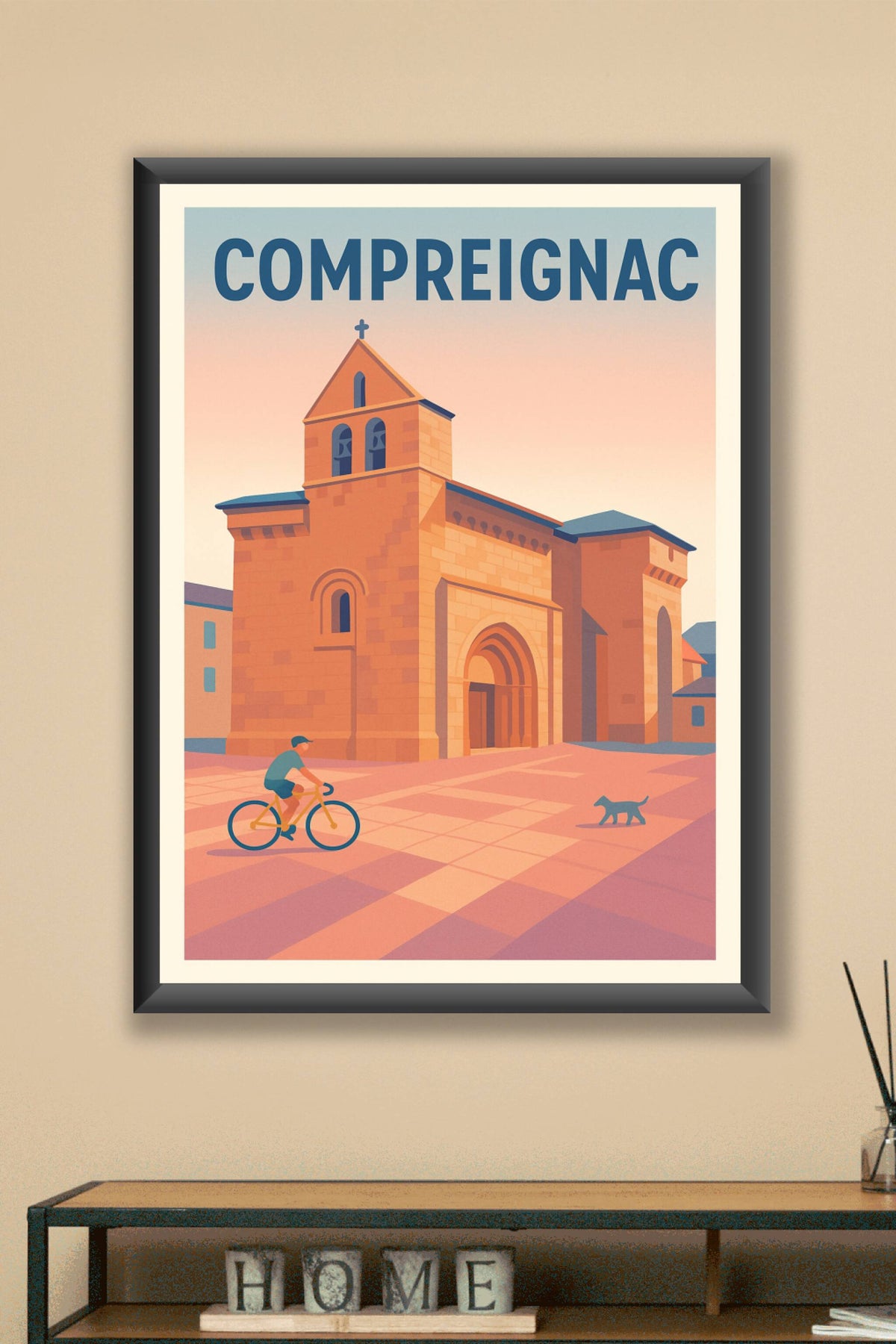 Affiche de Compreignac - Sérénité et patrimoine au cœur de la ville