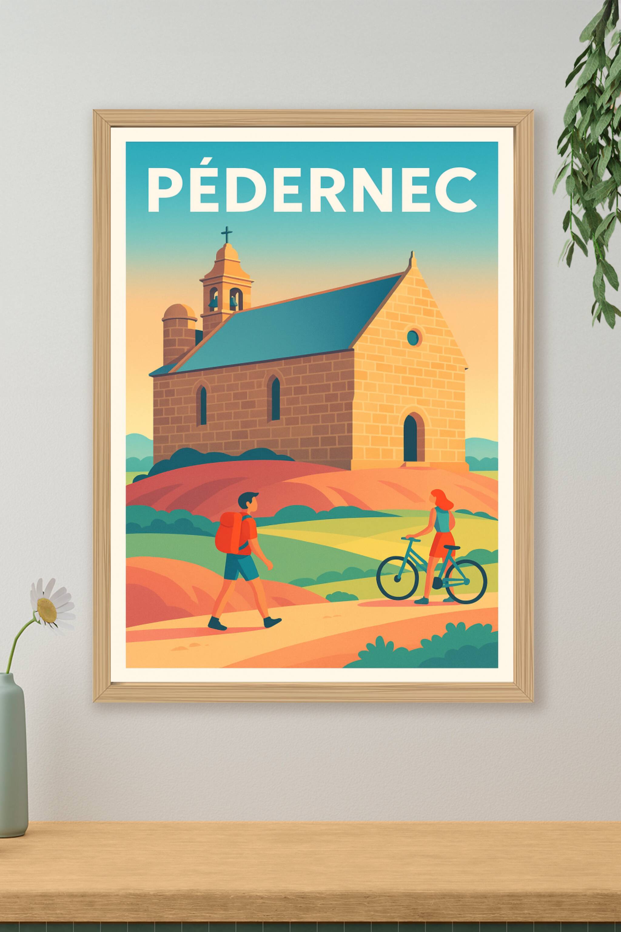 Affiche de Pédernec - Escapade champêtre au cœur de la Bretagne