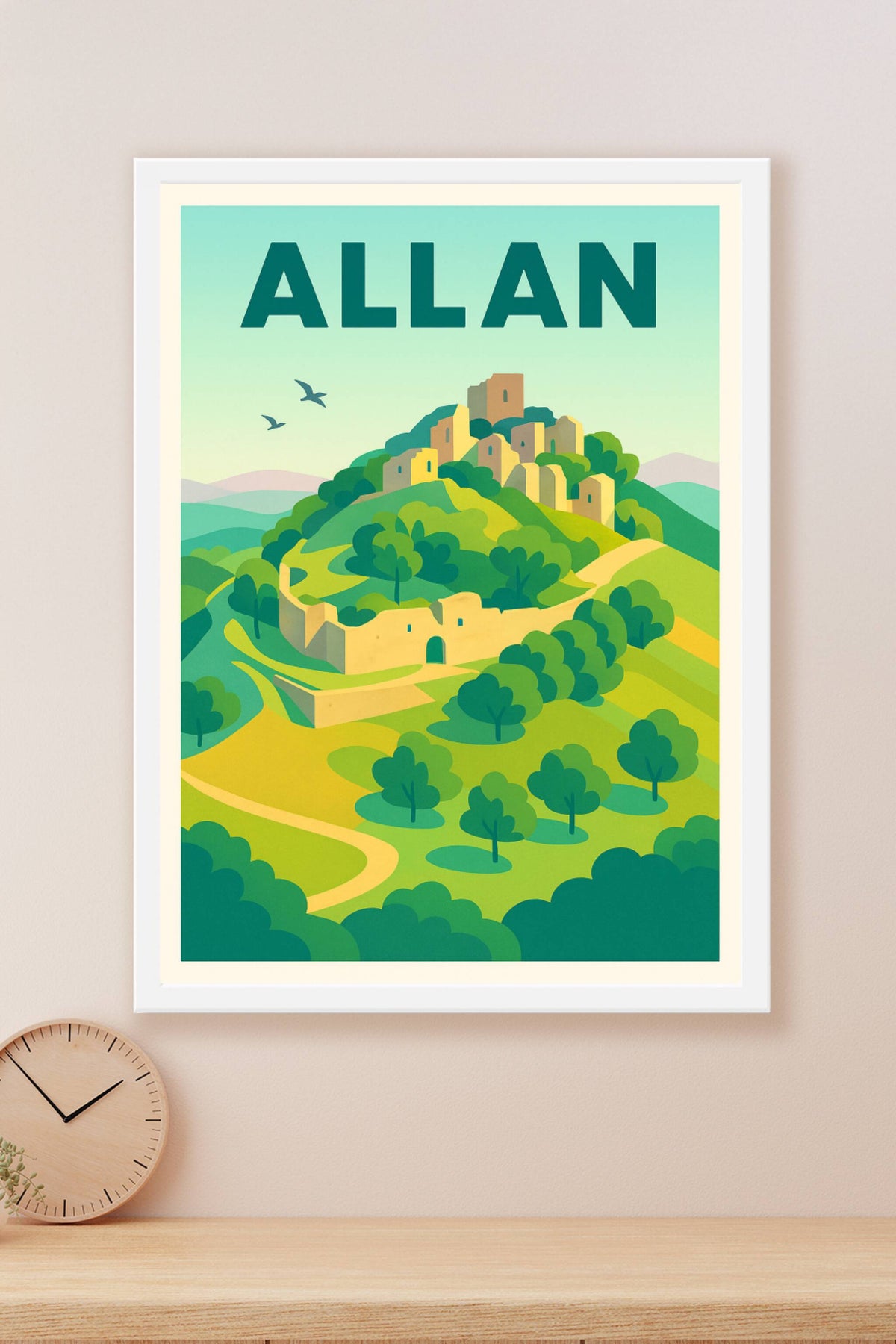 Affiche de Allan - Le charme des ruines en pleine nature
