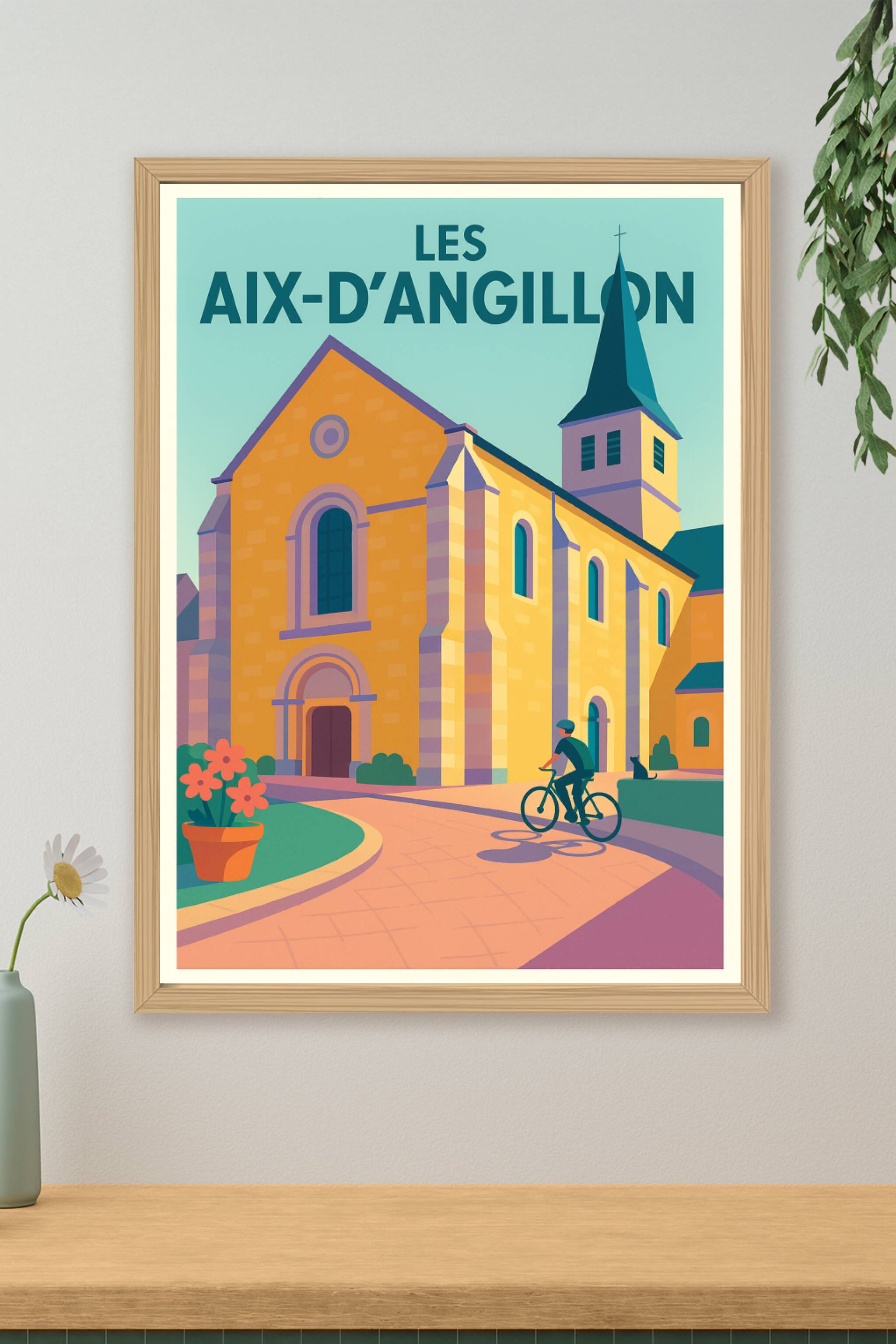 Affiche de Les Aix-d'Angillon - Un coin de charme authentique