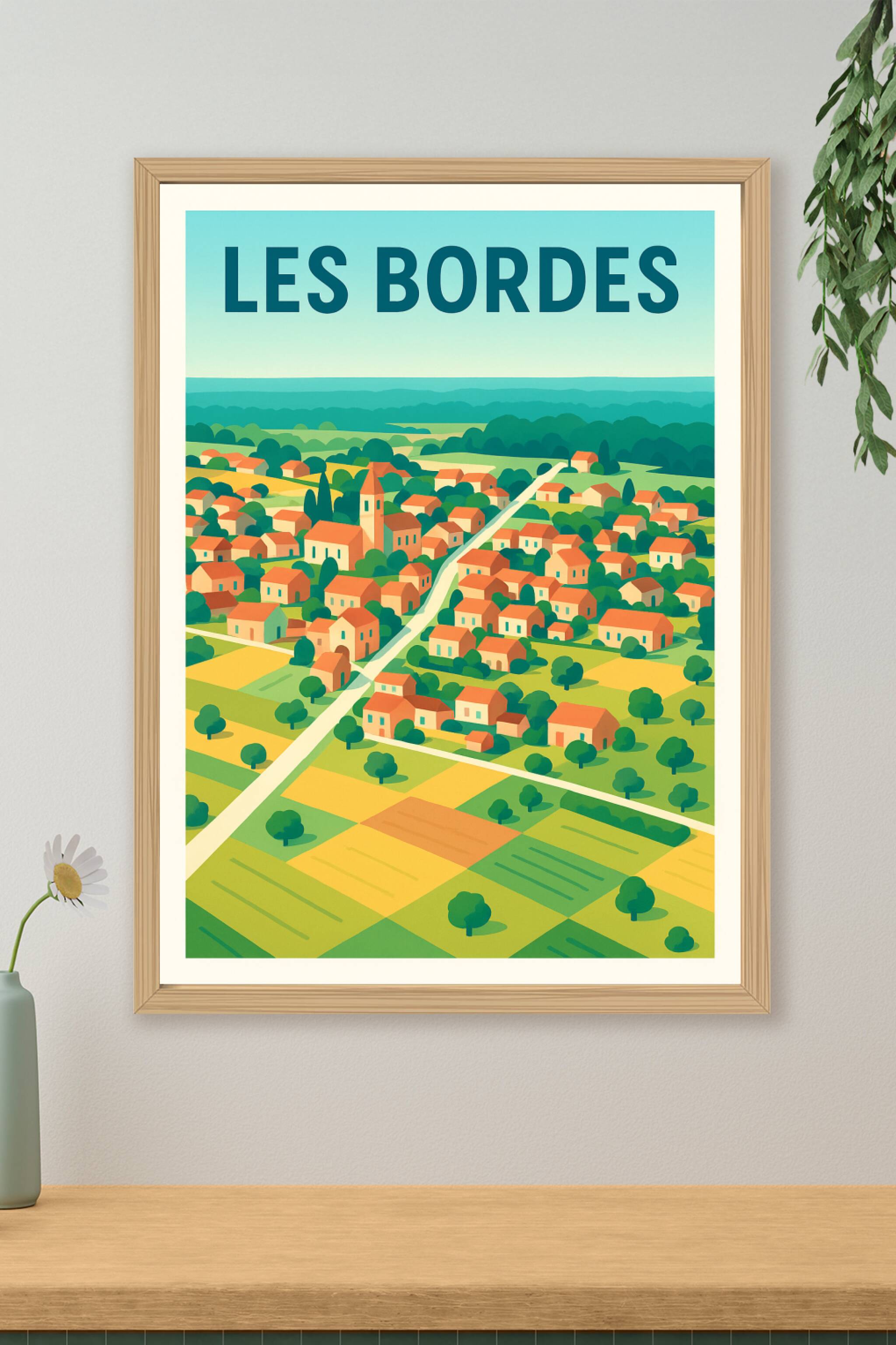 Affiche de Les Bordes - Charme bucolique au cœur de la campagne