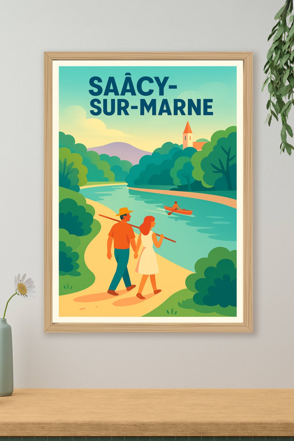 Affiche de Saâcy-sur-Marne - Balade bucolique au fil de l'eau