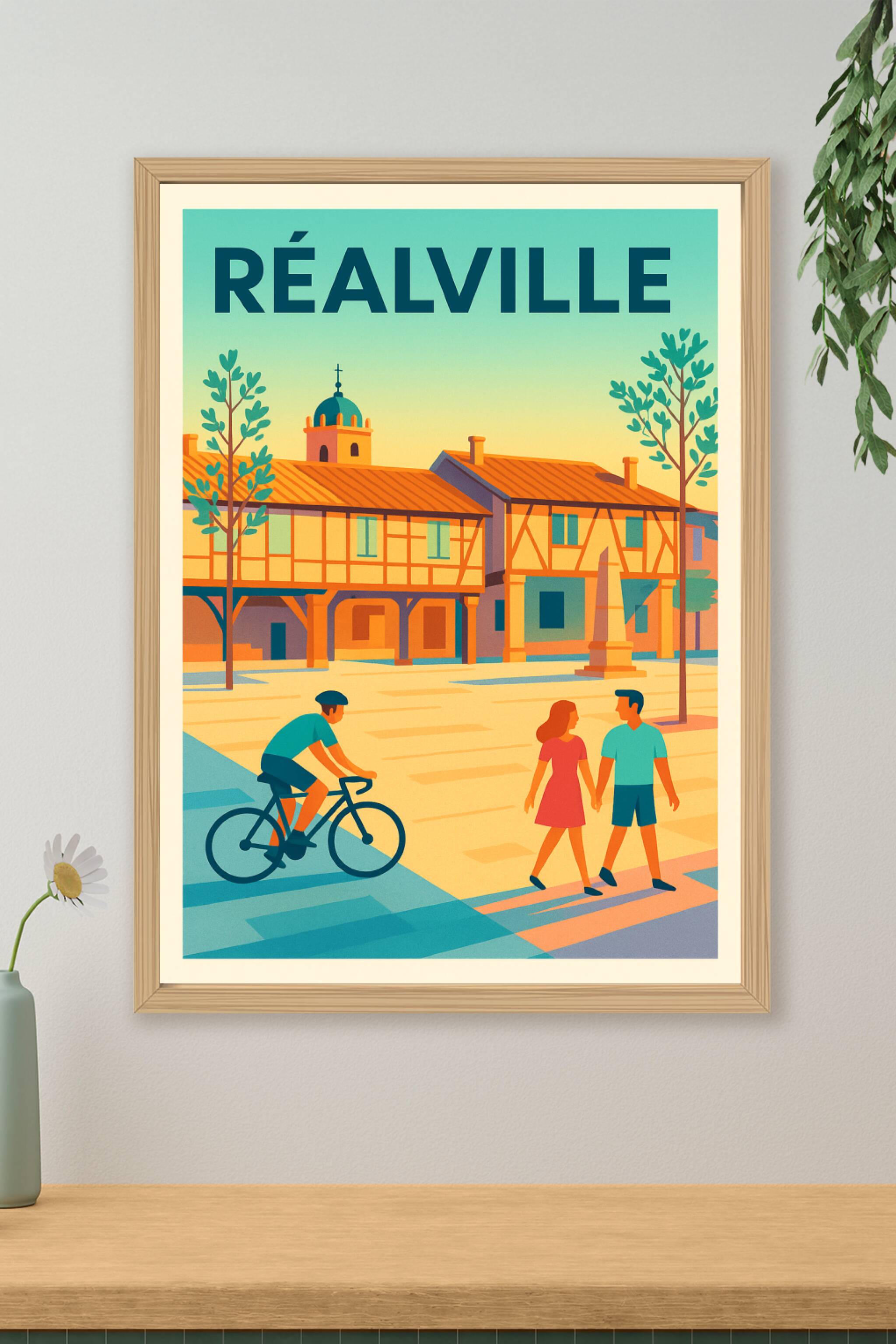 Affiche de Réalville - Charme et douceur au cœur du Tarn-et-Garonne