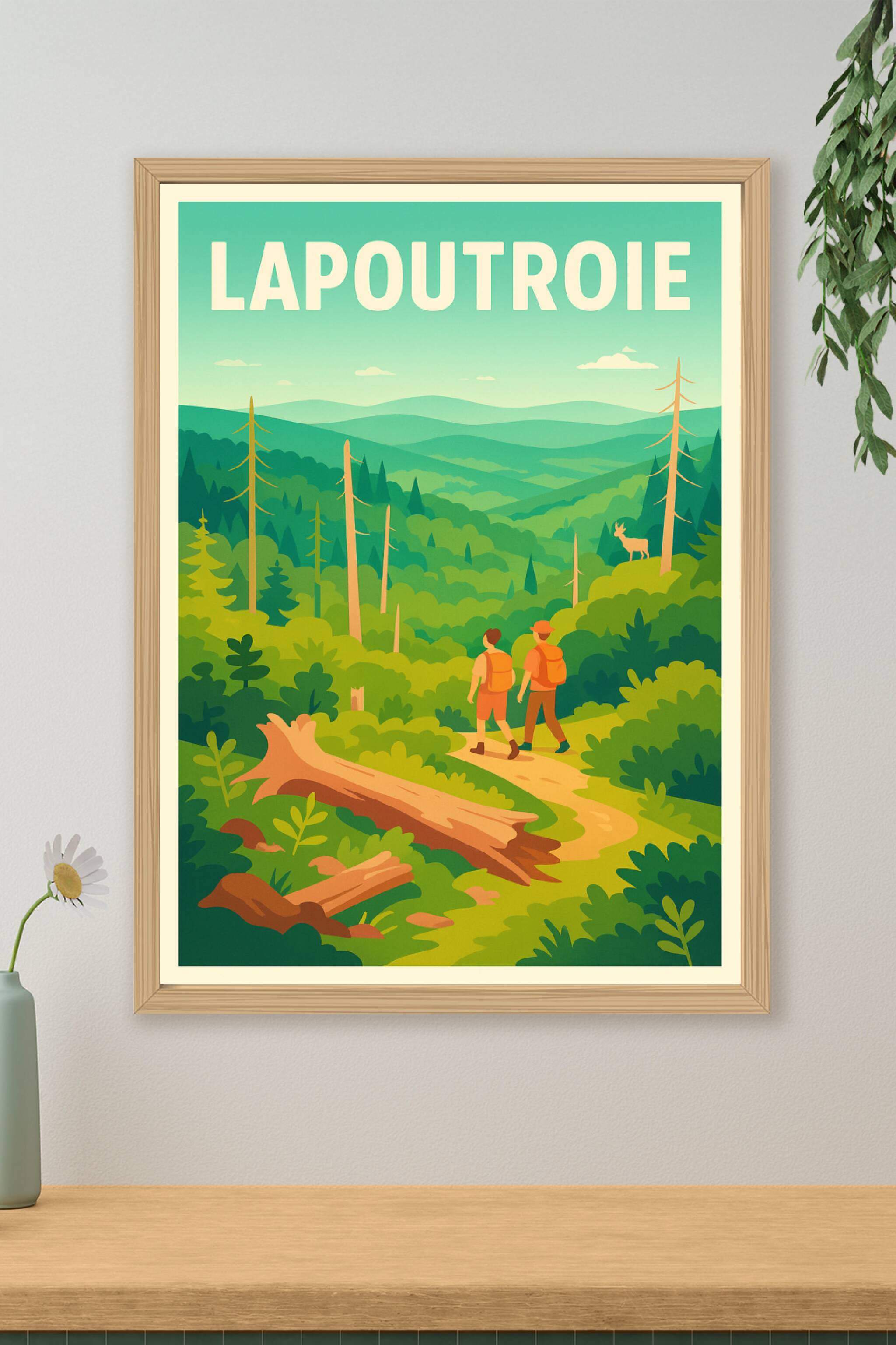 Affiche de Lapoutroie - Évasion Nature en Alsace