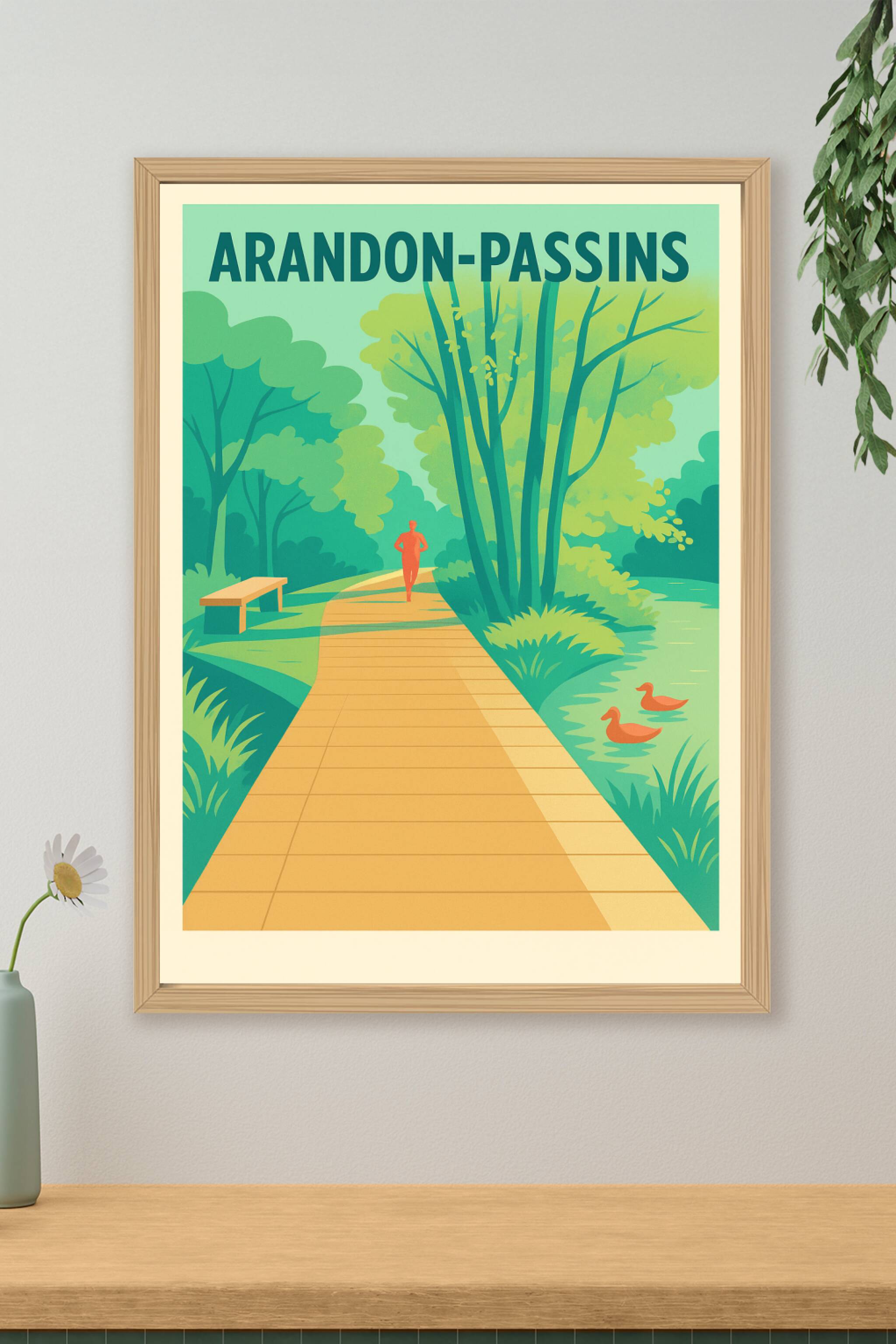Affiche de Arandon-Passins - Échappée verte au fil de l'eau
