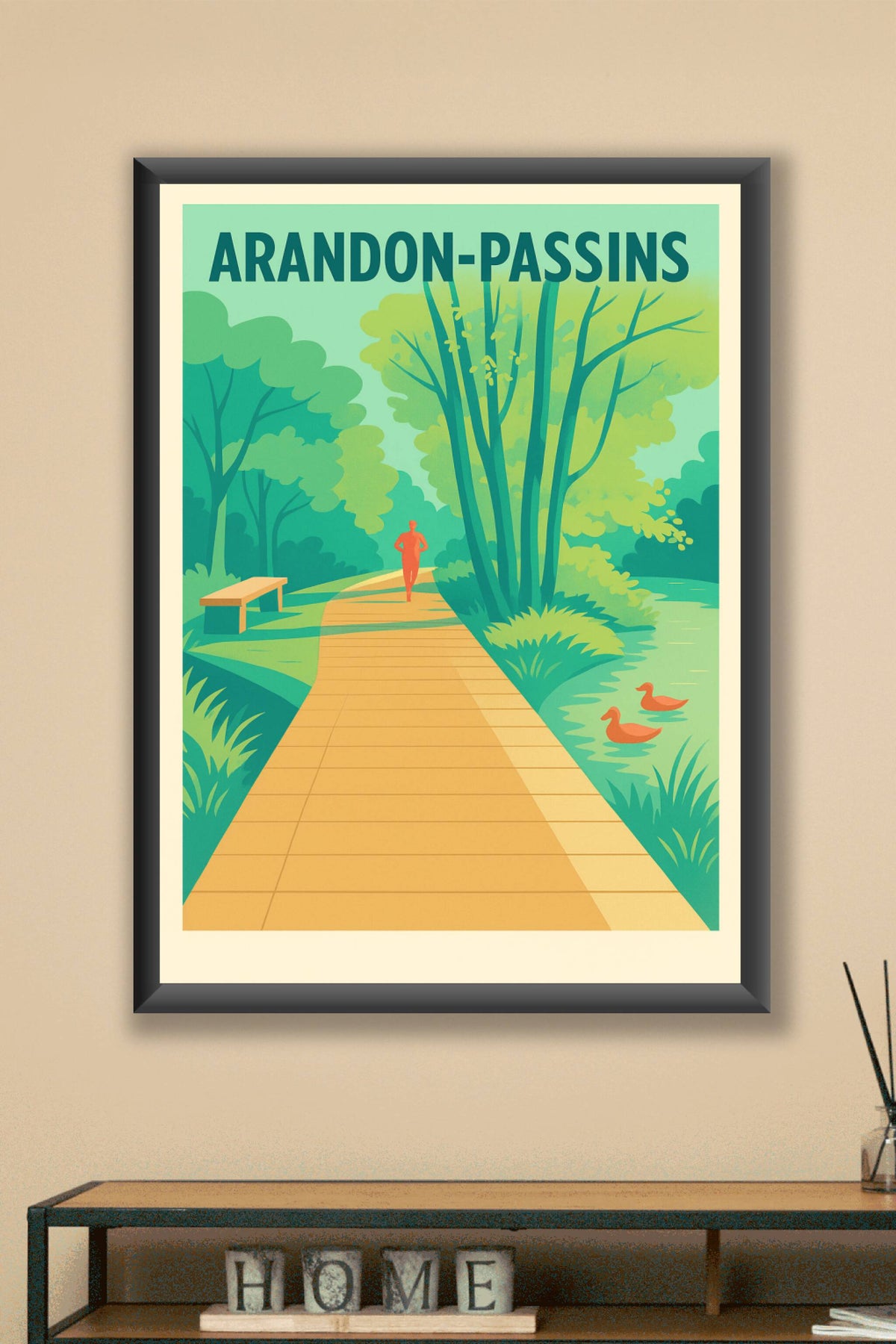 Affiche de Arandon-Passins - Échappée verte au fil de l'eau