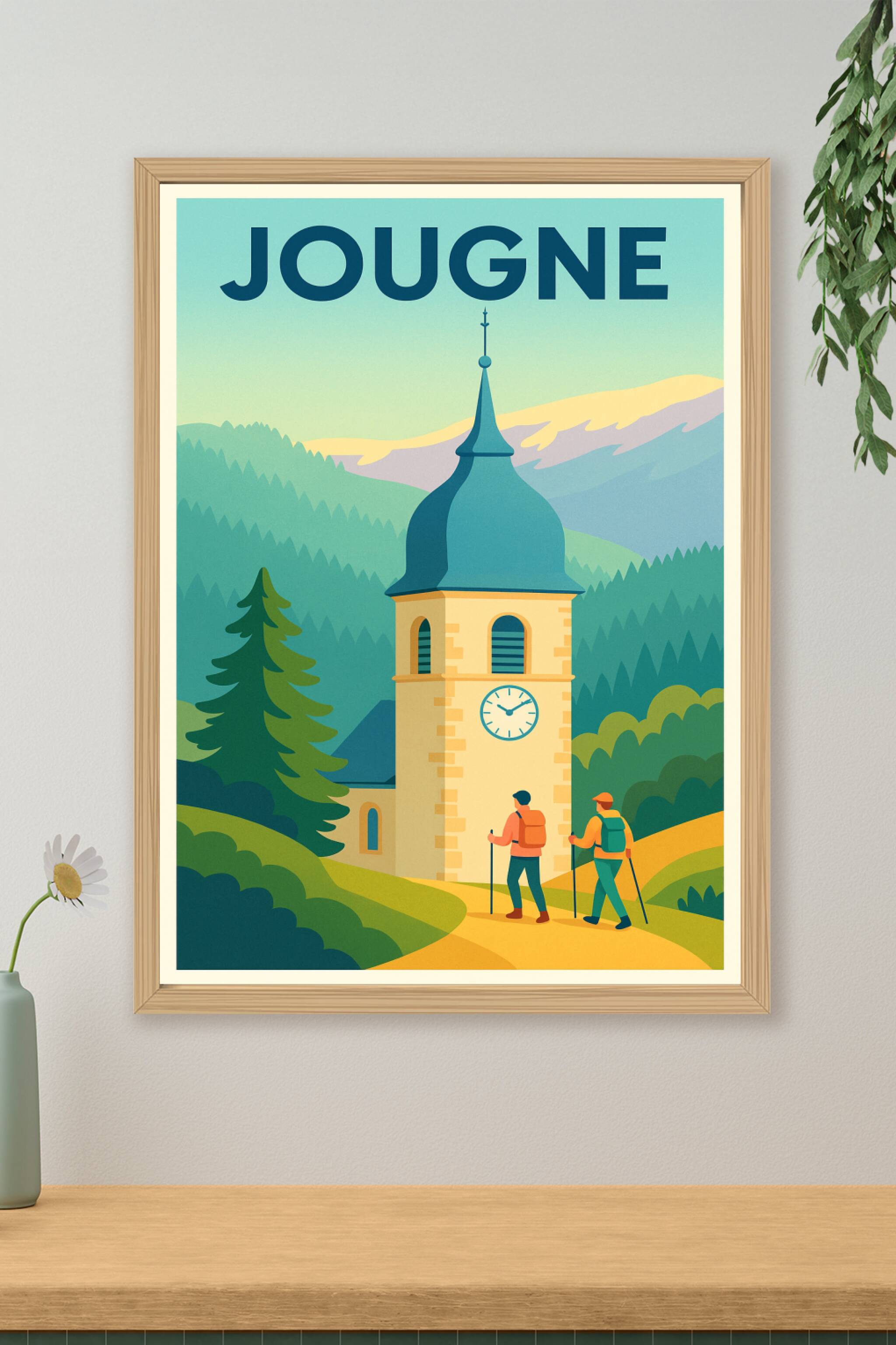 Affiche de Jougne - Entre nature et patrimoine authentique