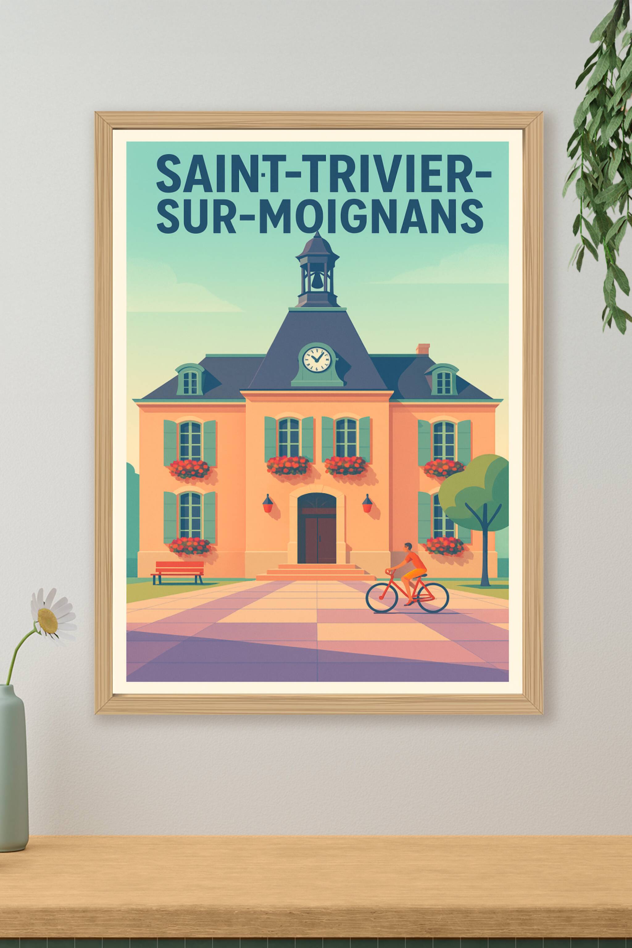 Affiche de Saint-Trivier-sur-Moignans - Charme et Sérénité au Coeur de la Région