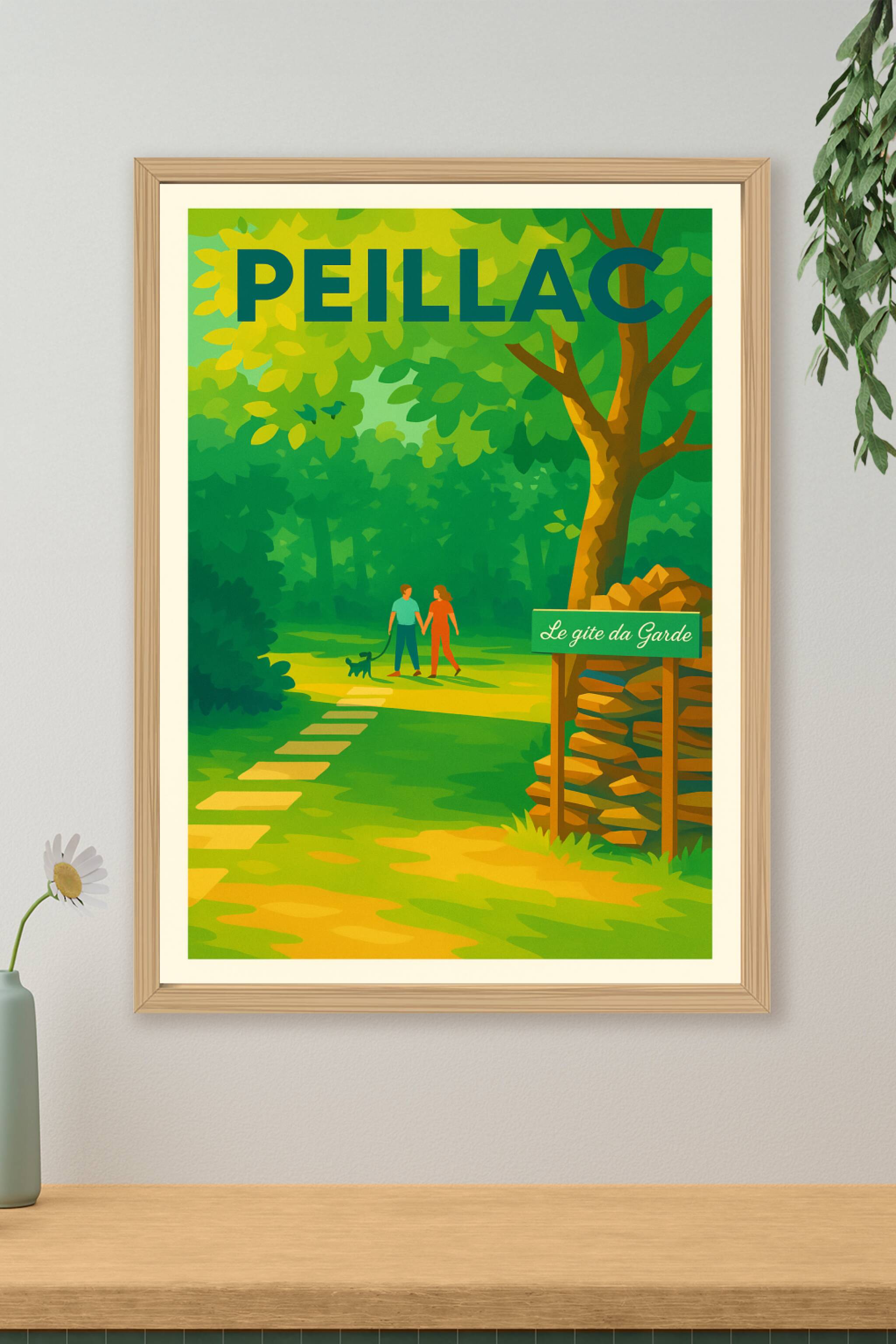 Affiche de Peillac - Promenade paisible au cœur de la nature