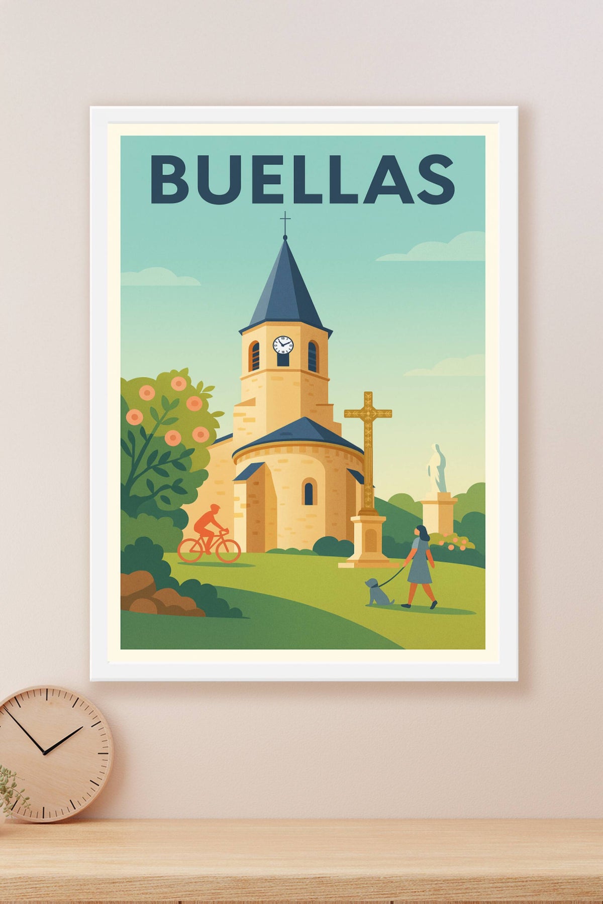 Affiche de Buellas - Charme et sérénité au cœur de la nature